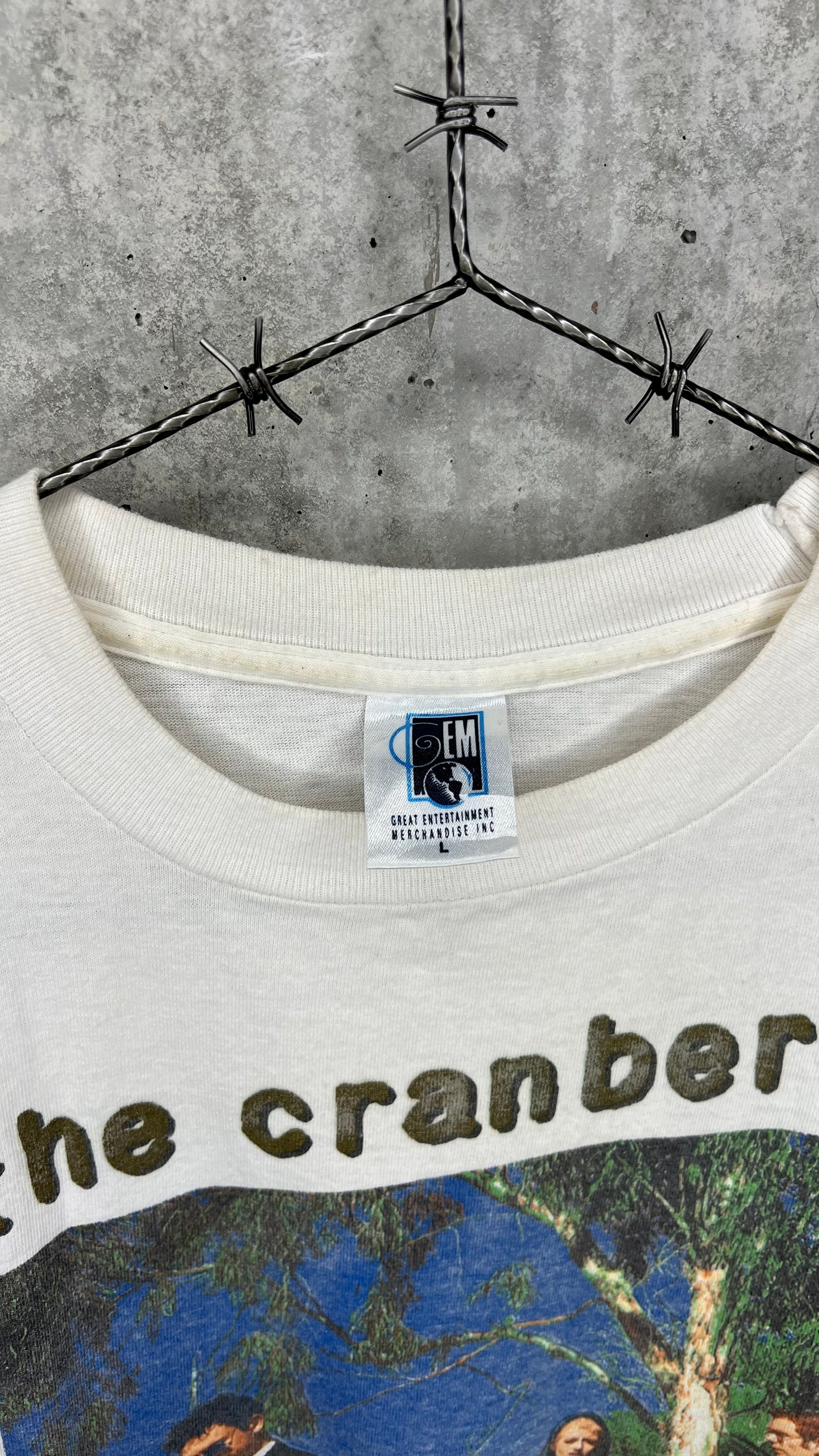 THE CRANBERRIES NO NEED TO ARGUE WORLD TOUR 95’ BAND PHOTO TEE