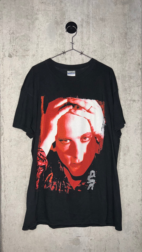 THE CURE RED BIG FACE ROBERT WISH TOUR TEE