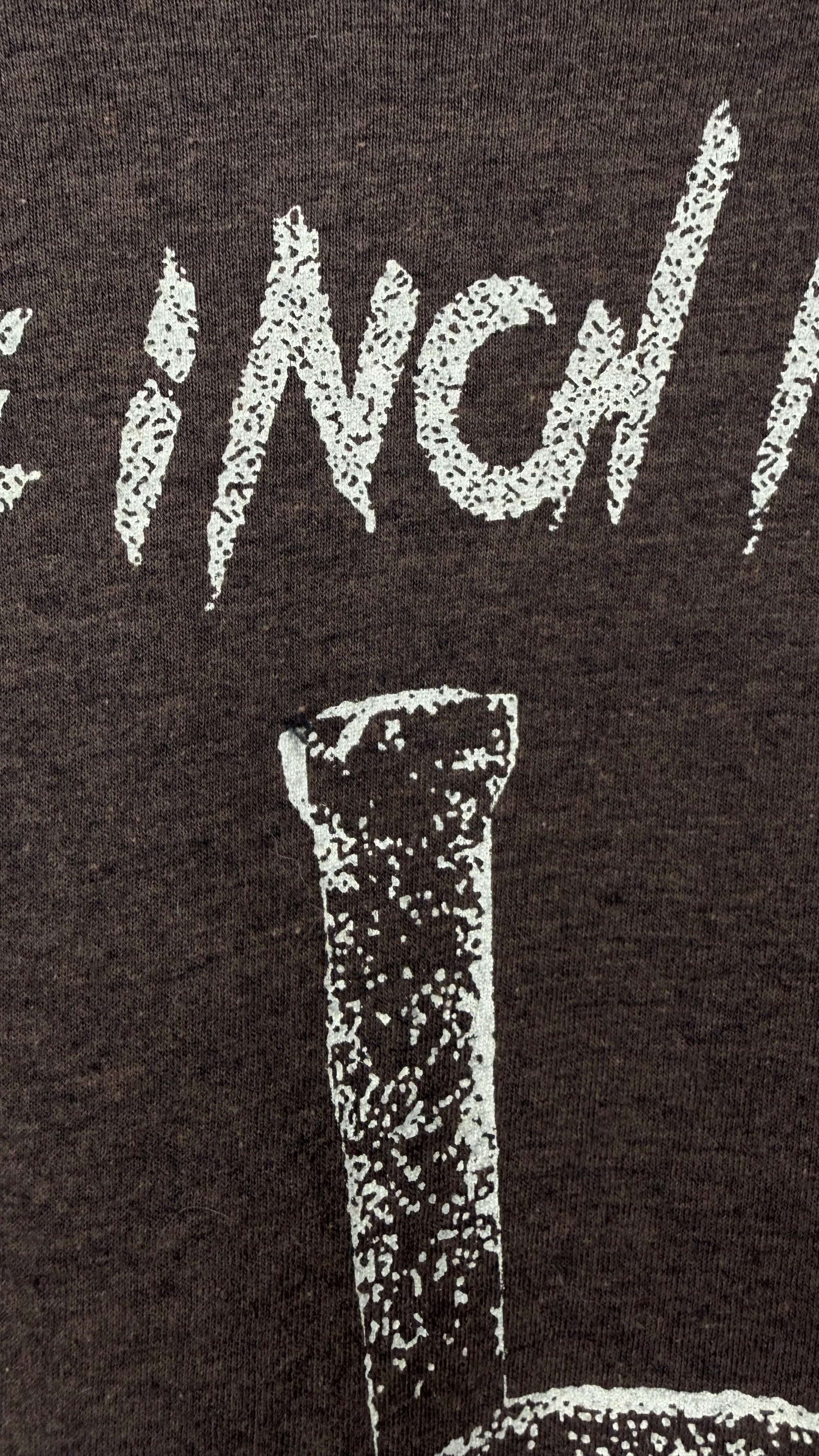 NINE INCH NAILS PRETTY HATE MACHINE ERA BOOTLEG TEE | NIN CROSS OF NAILS