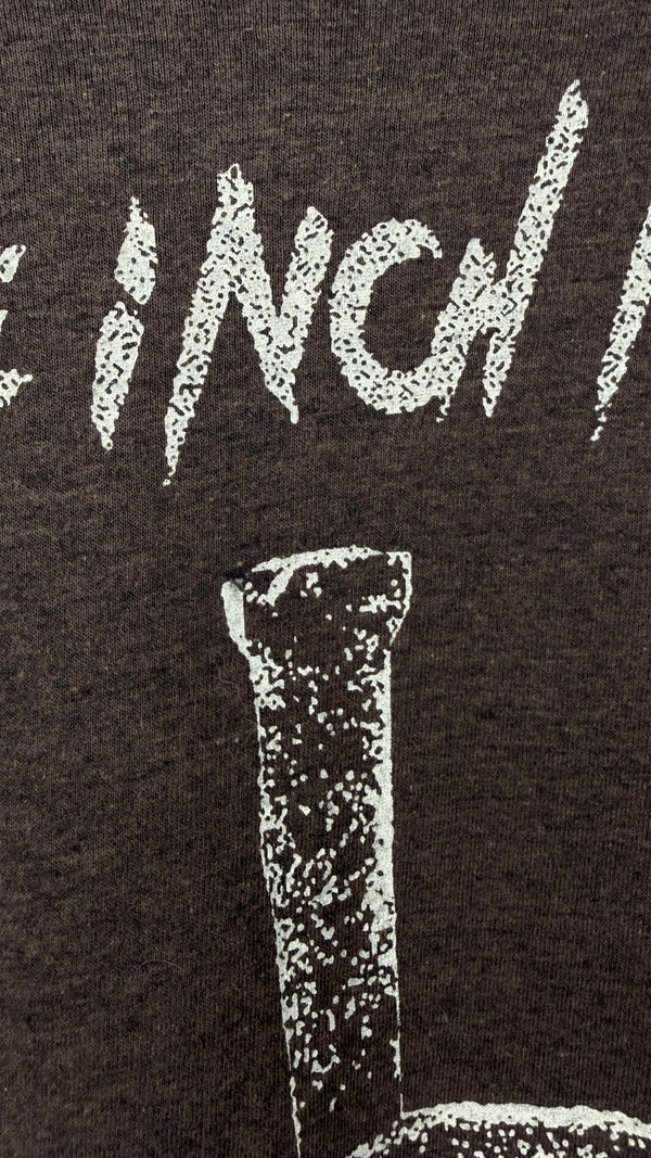 NINE INCH NAILS PRETTY HATE MACHINE ERA BOOTLEG TEE | NIN CROSS OF NAILS