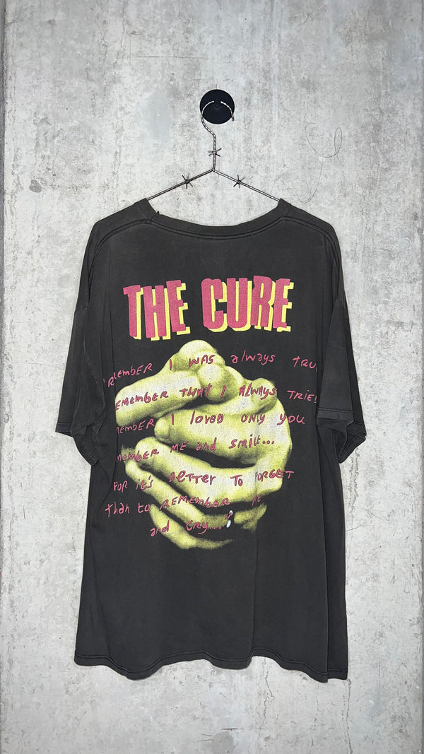 THE CURE BIG FACE ROBERT SMITH TEE | REMEMBER I WAS ALWAYS TRUE