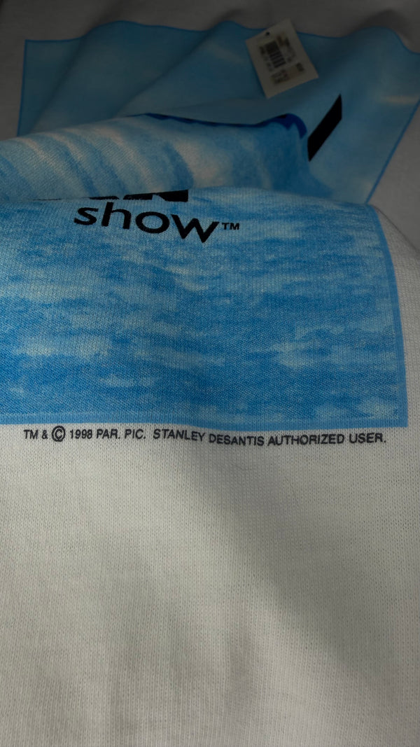 THE TRUMAN SHOW STAIRCASE MOVIE PROMO TEE | JIM CARREY | DEADSTOCK WITH TAGS