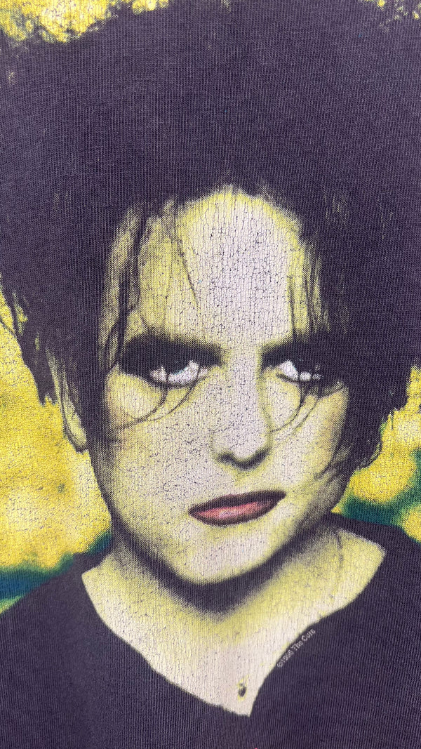 THE CURE BIG FACE ROBERT SMITH TEE | REMEMBER I WAS ALWAYS TRUE