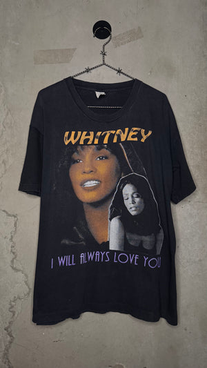 WHITNEY HOUSTON RAP TEE | ‘I WILL ALWAYS LOVE YOU’