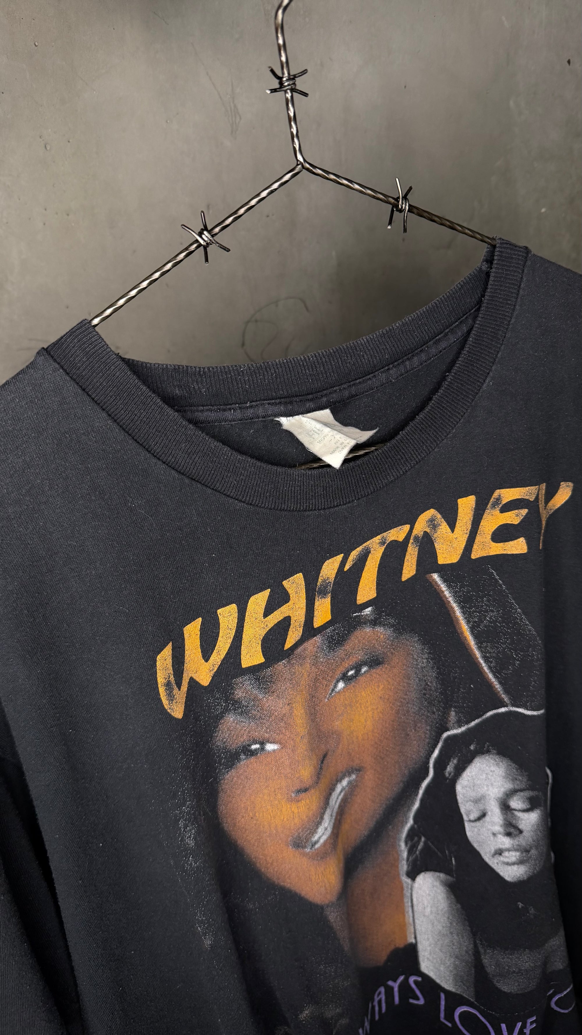 WHITNEY HOUSTON RAP TEE | ‘I WILL ALWAYS LOVE YOU’