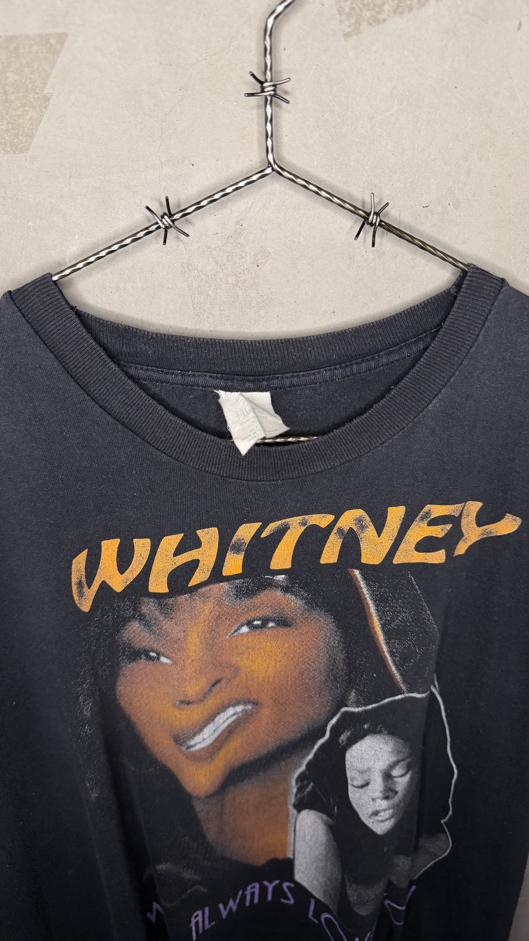 WHITNEY HOUSTON RAP TEE | ‘I WILL ALWAYS LOVE YOU’
