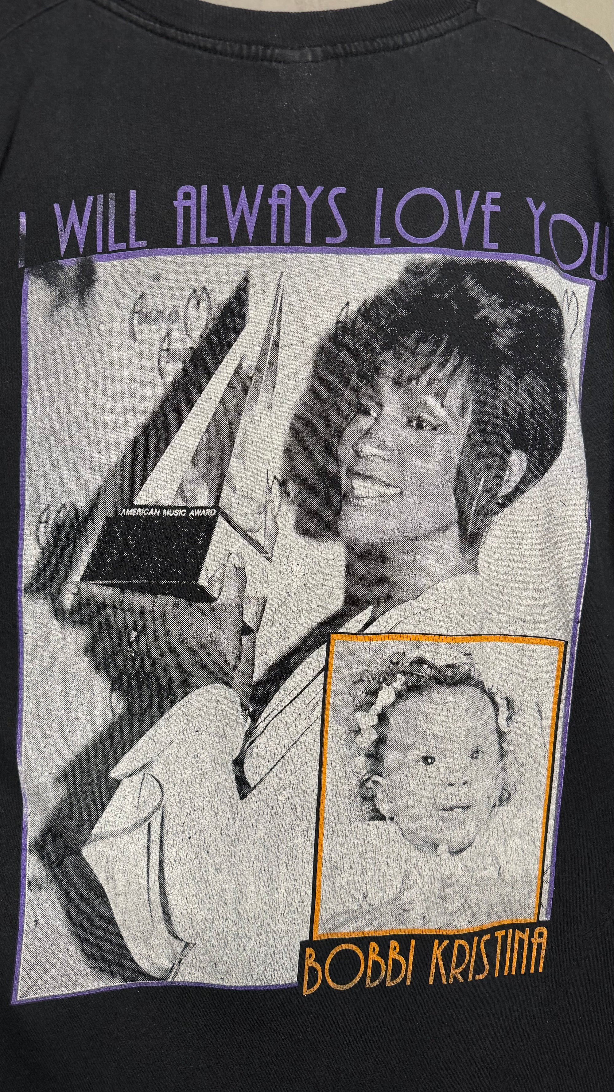 WHITNEY HOUSTON RAP TEE | ‘I WILL ALWAYS LOVE YOU’