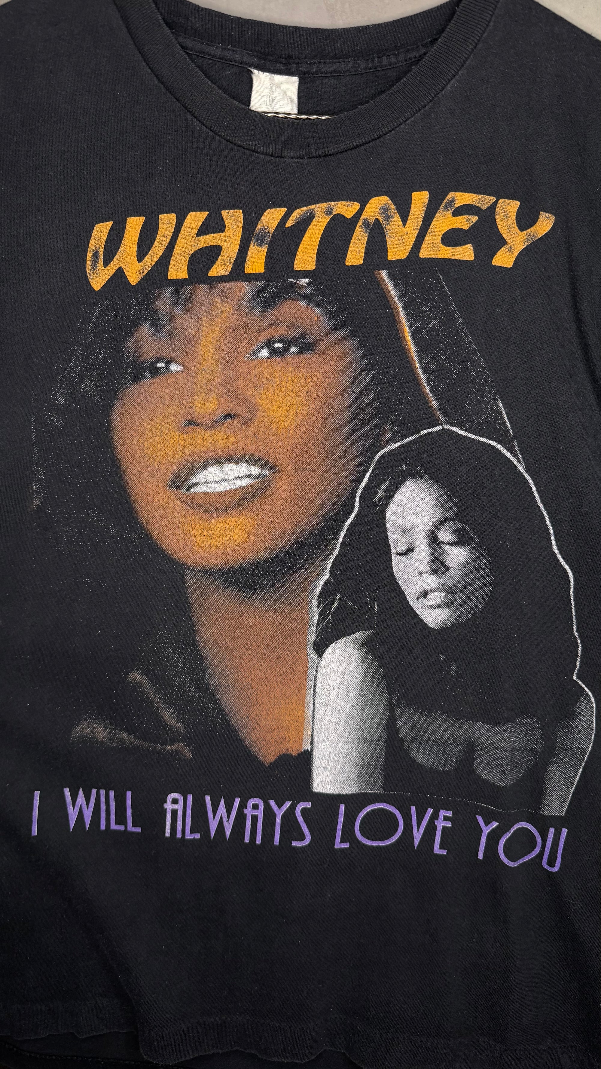 WHITNEY HOUSTON RAP TEE | ‘I WILL ALWAYS LOVE YOU’
