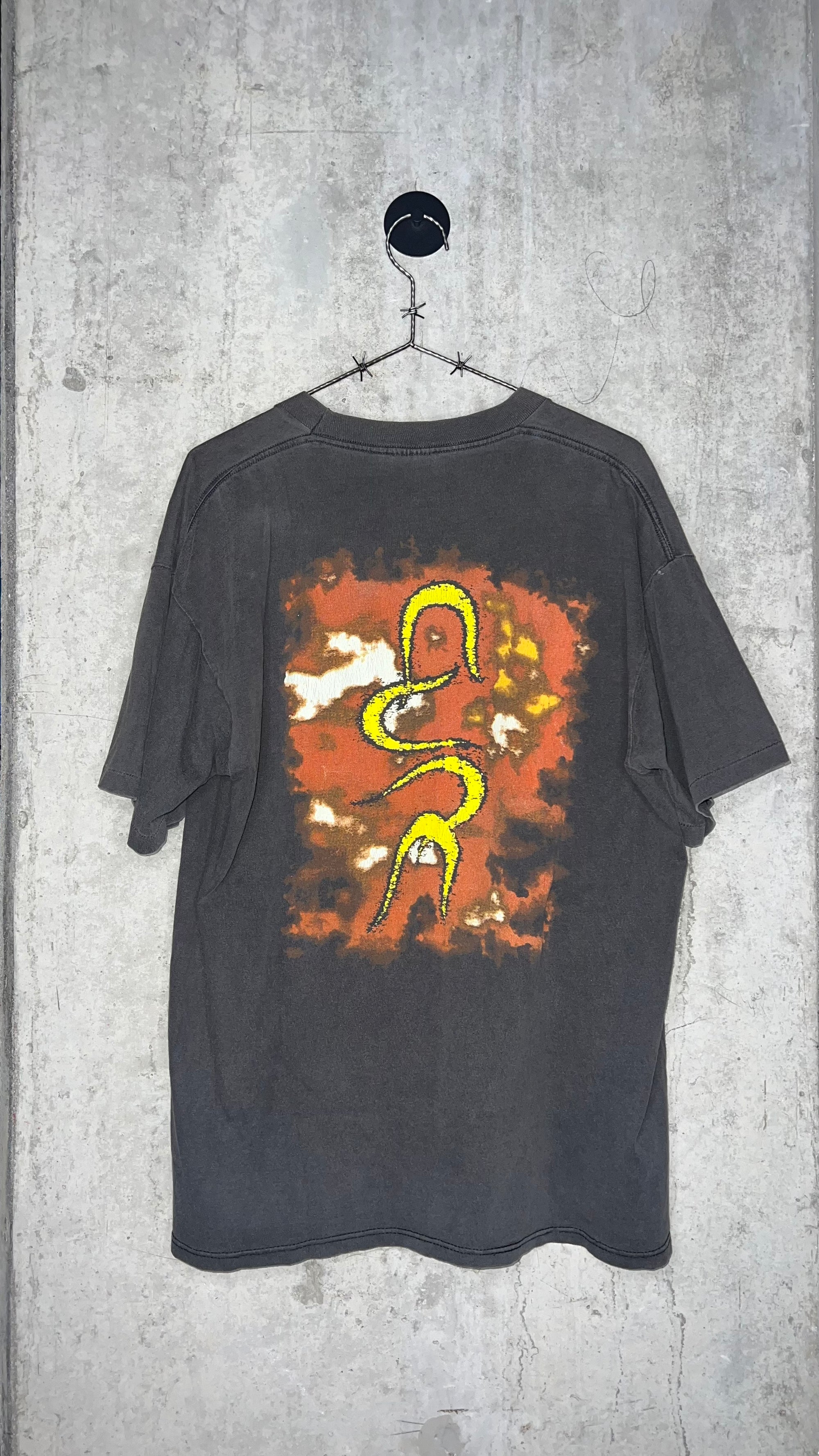 THE CURE WISH TOUR TEE | STAINED GLASS WINDOW FRONT HIT | RED CURE BACK HIT