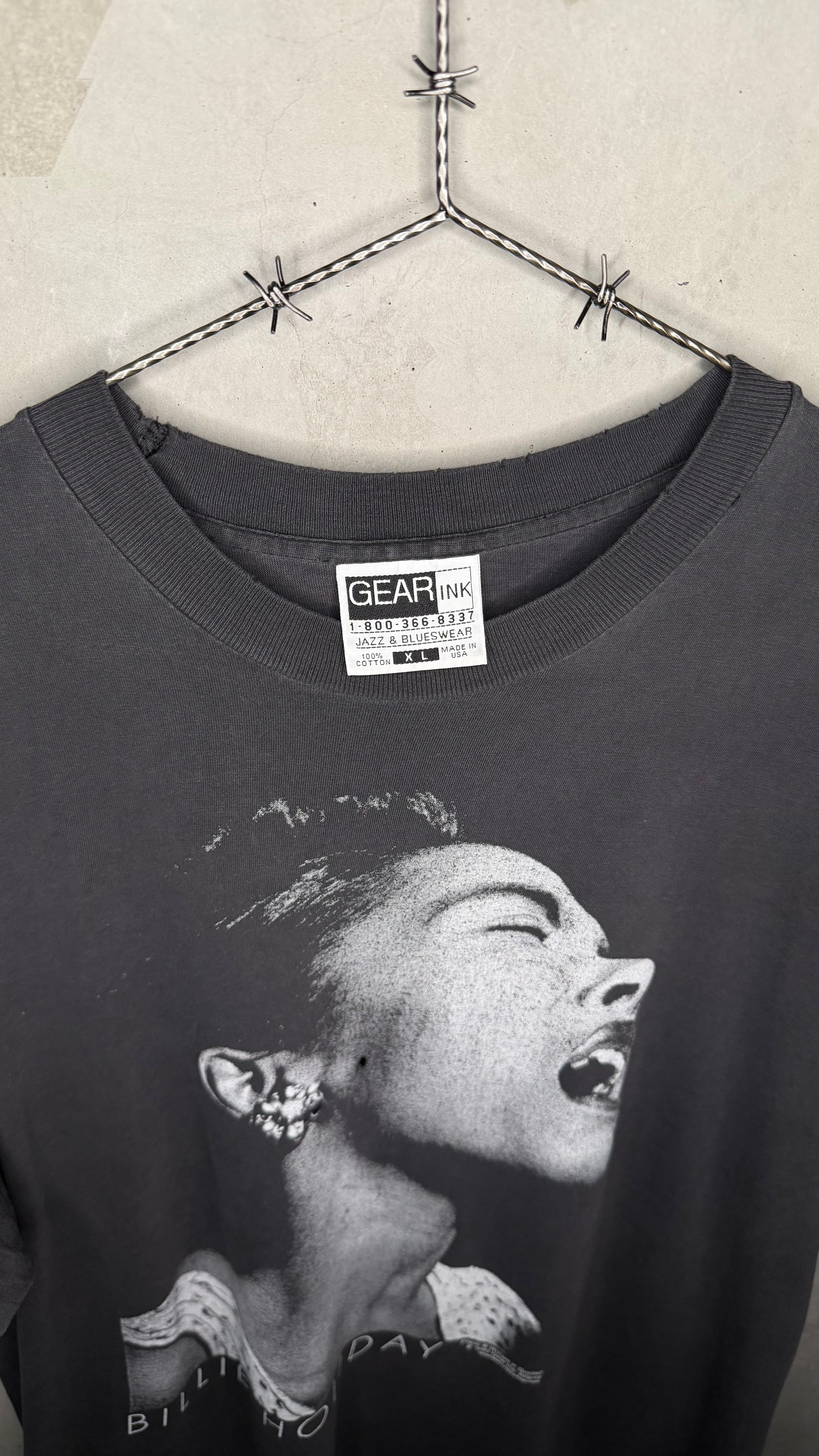 BILLIE HOLIDAY JAZZ VOCALIST TEE