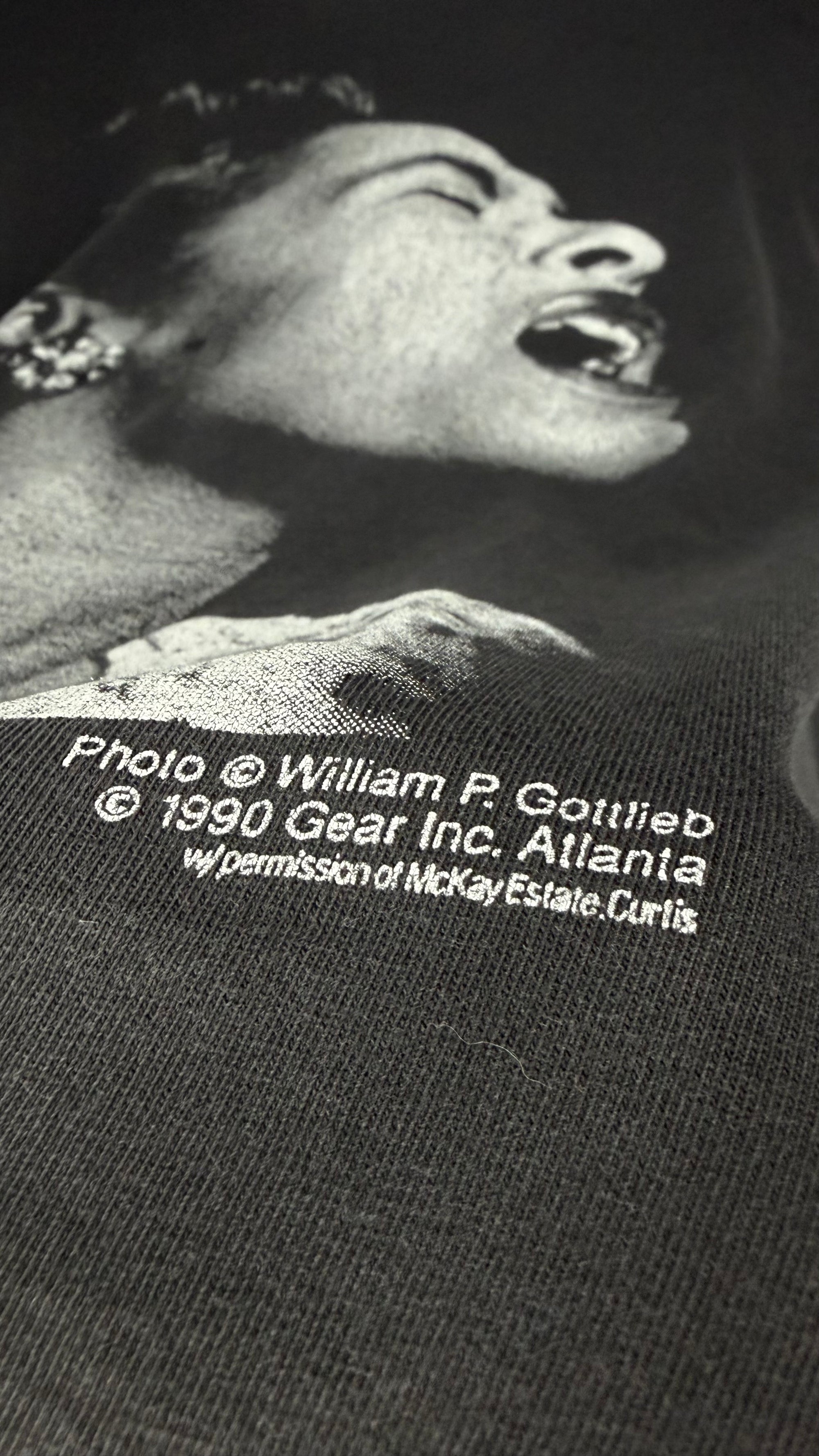 BILLIE HOLIDAY JAZZ VOCALIST TEE
