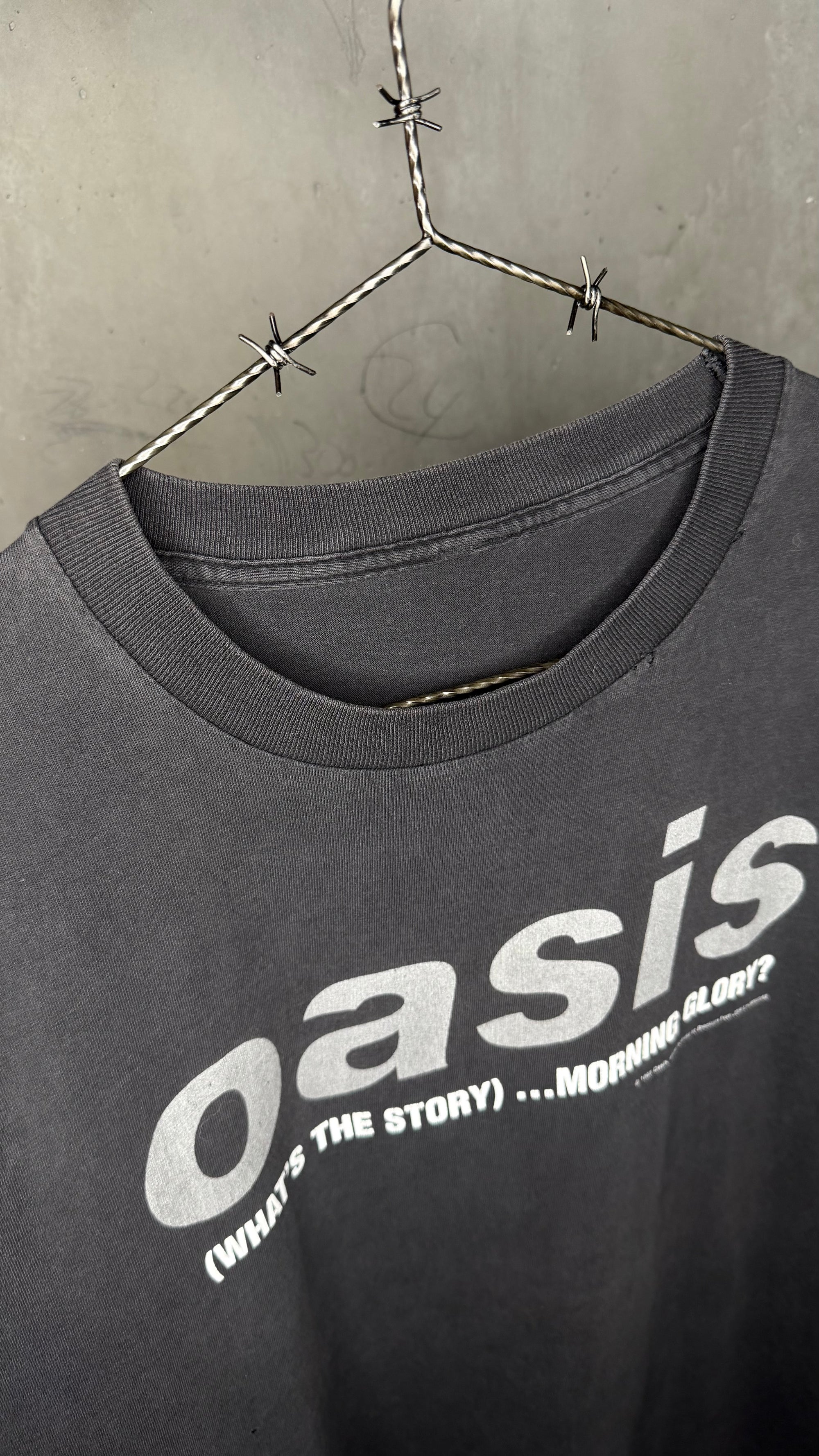 OASIS (WHAT’S THE STORY) MORNING GLORY? ALBUM PROMO TEE