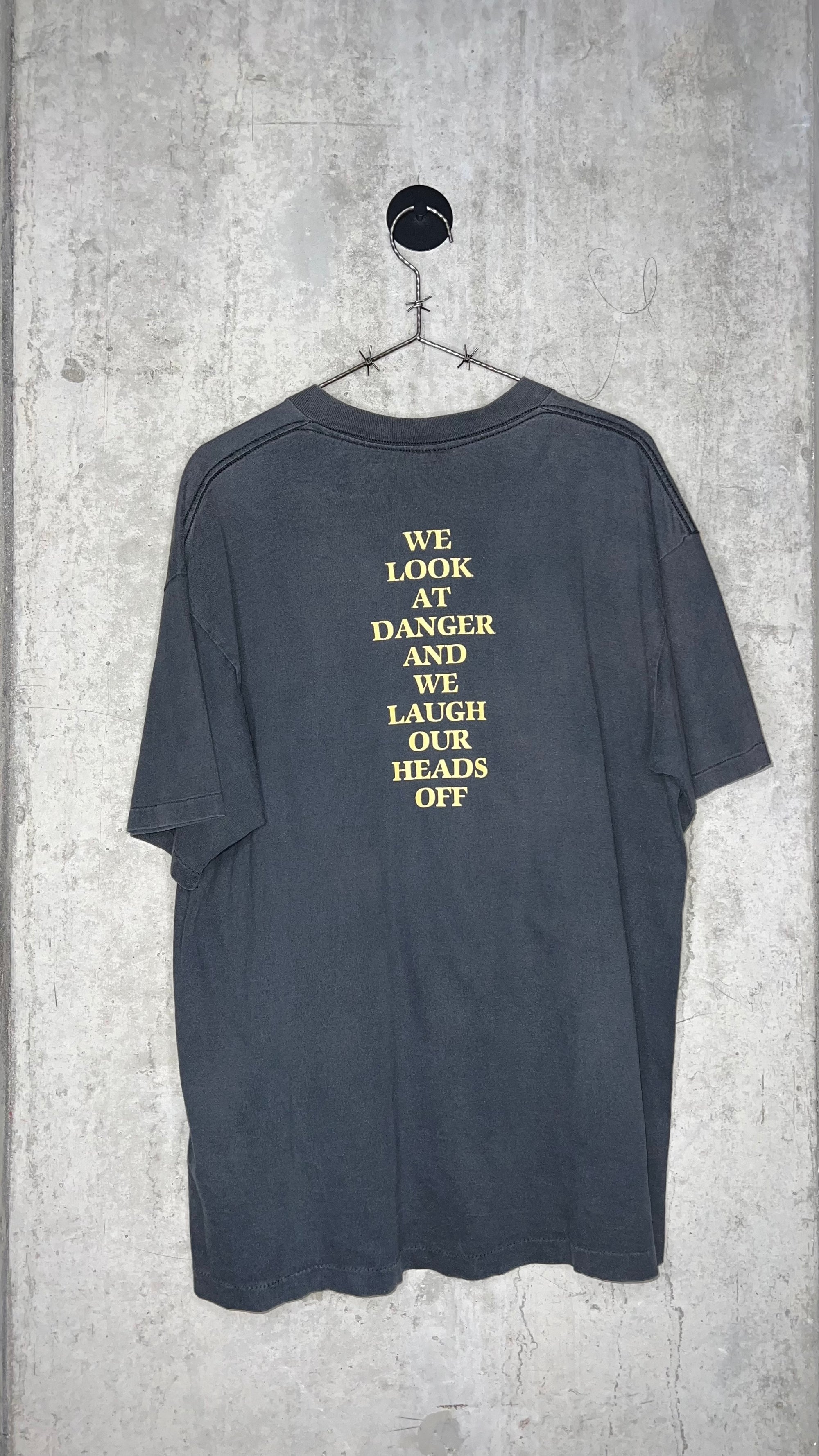 MORRISSEY TEE | WE LOOK AT DANGER AND WE LAUGH TEE