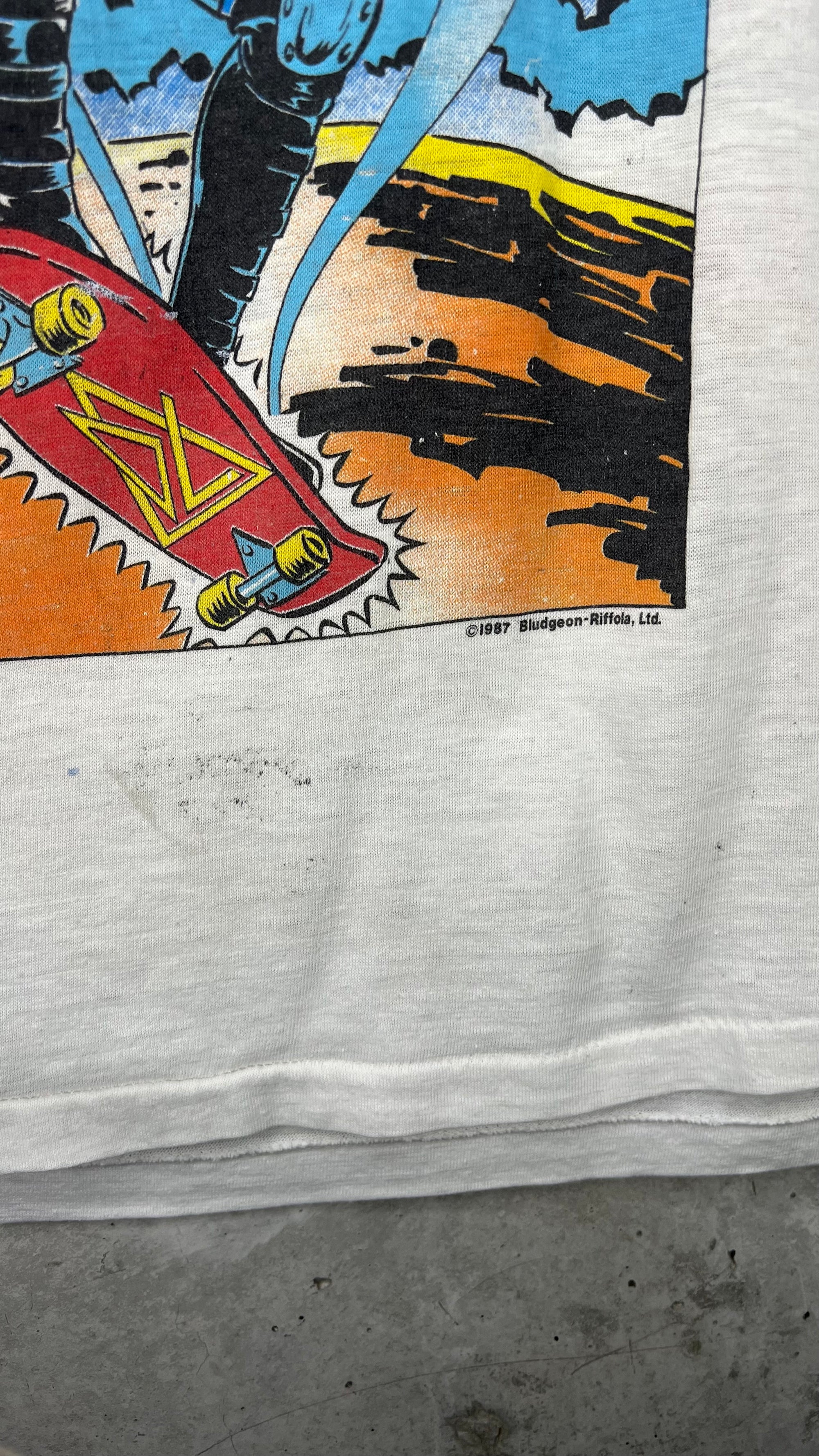 DEF LEPPARD RARE COMIC TEE