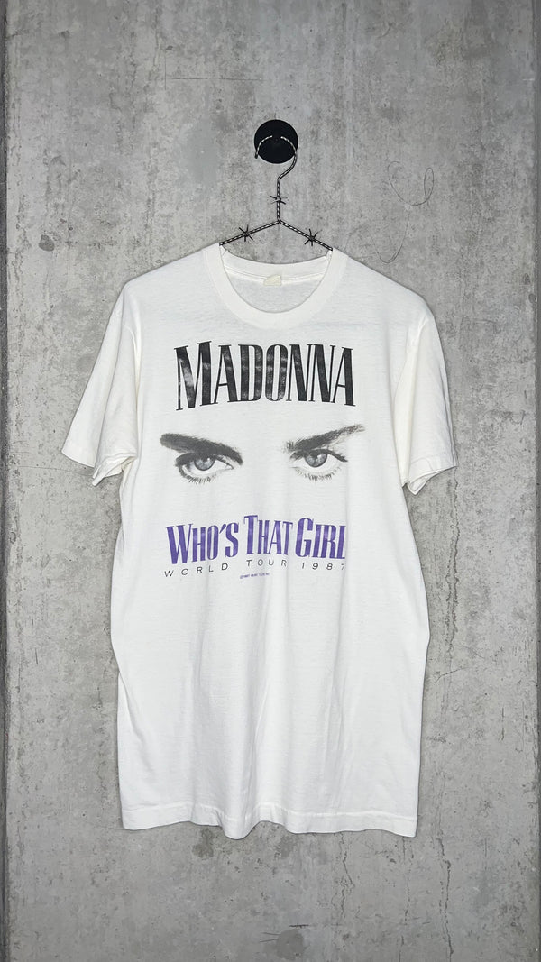 MADONNA WHO’S THAT GIRL WORLD TOUR TEE