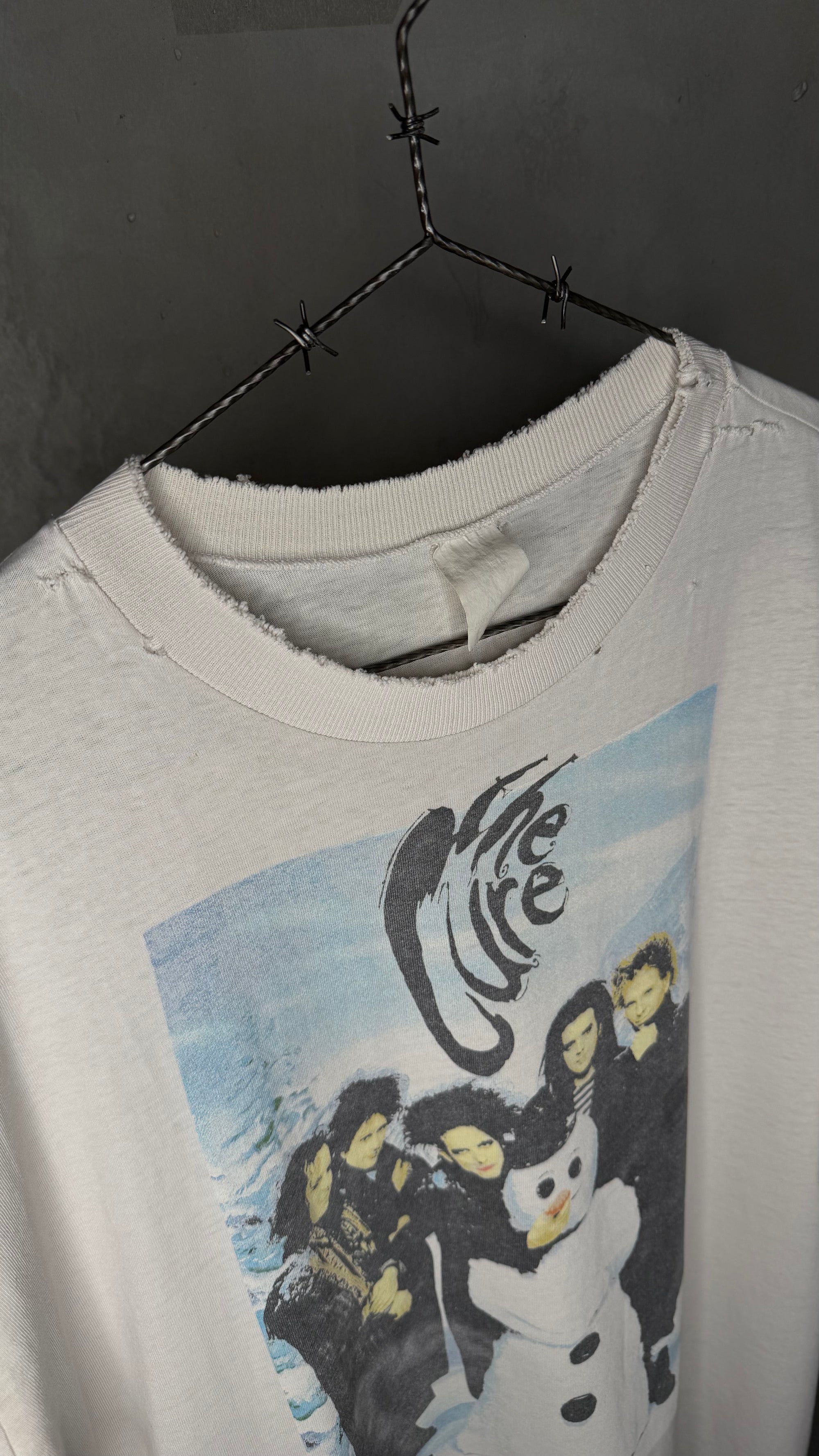 THE CURE CHRISTMAS TEE | SNOWMAN BAND PORTRAIT
