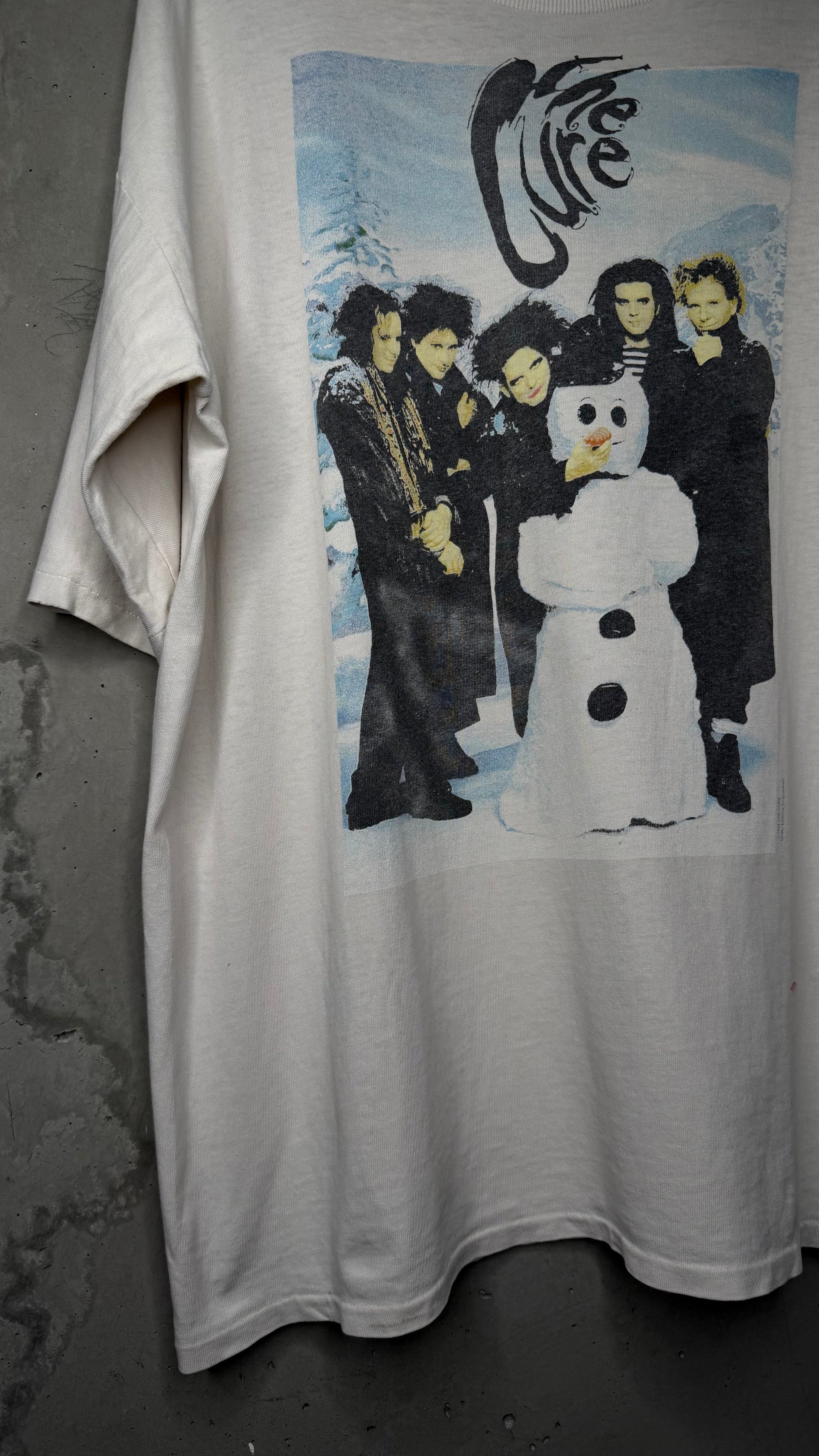 THE CURE CHRISTMAS TEE | SNOWMAN BAND PORTRAIT