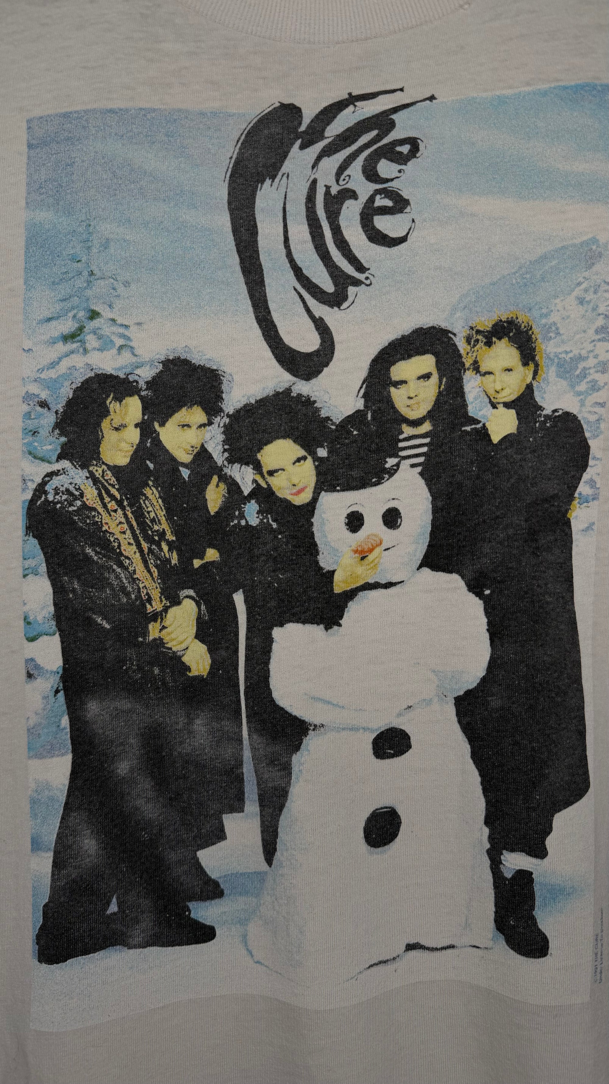 THE CURE CHRISTMAS TEE | SNOWMAN BAND PORTRAIT