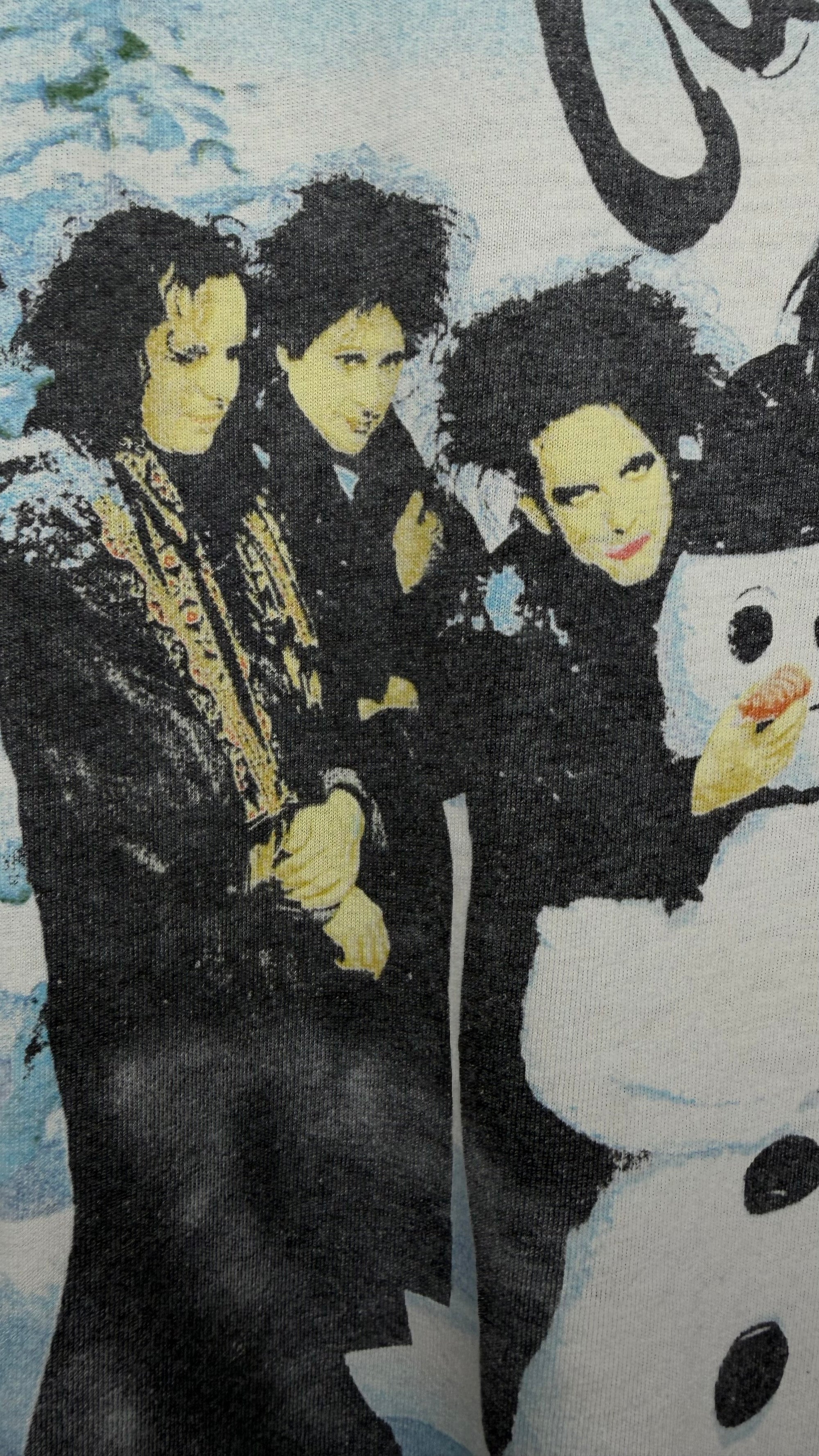 THE CURE CHRISTMAS TEE | SNOWMAN BAND PORTRAIT