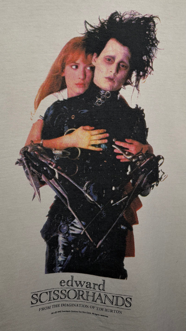 EDWARD SCISSORHANDS ‘EDWARD & KIM’S EMBRACE’ TEE | TIM BURTON | JOHNNY DEPP & WINONA RYDER