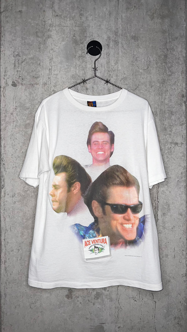 ACE VENTURA WHEN NATURE CALLS TEE | BIG FACE ACE GRAIL | JIM CARREY