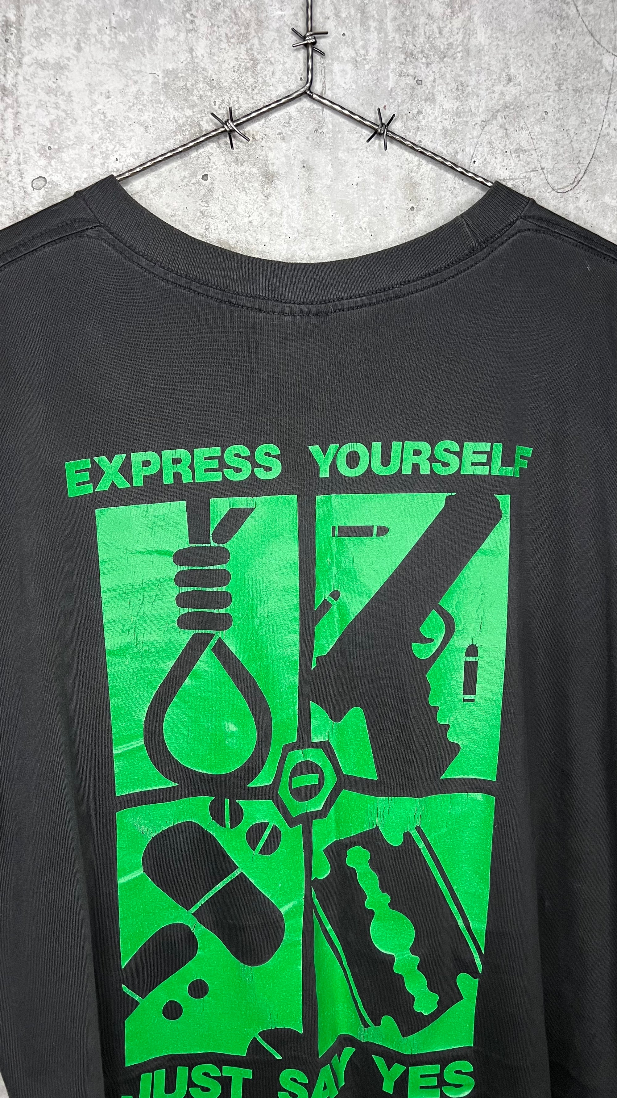 TYPE O NEGATIVE BLOODY KISSES TEE | EXPRESS YOURSELF JUST SAY YES BACK HIT