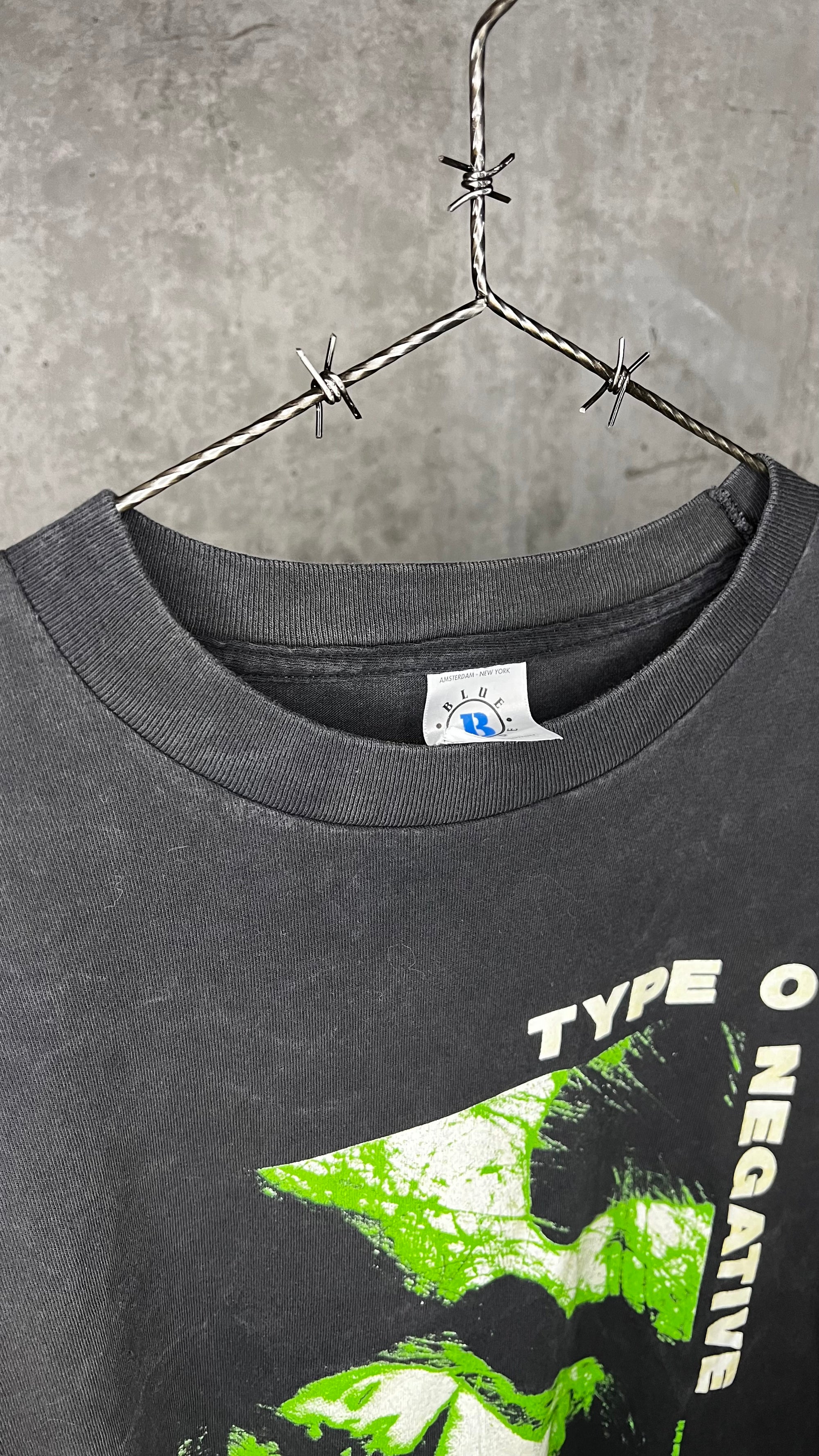 TYPE O NEGATIVE CHRISTIAN WOMAN TEE | RARE ORANGE & YELLOW LOVE YOU TO DEATH BACK HIT VARIANT