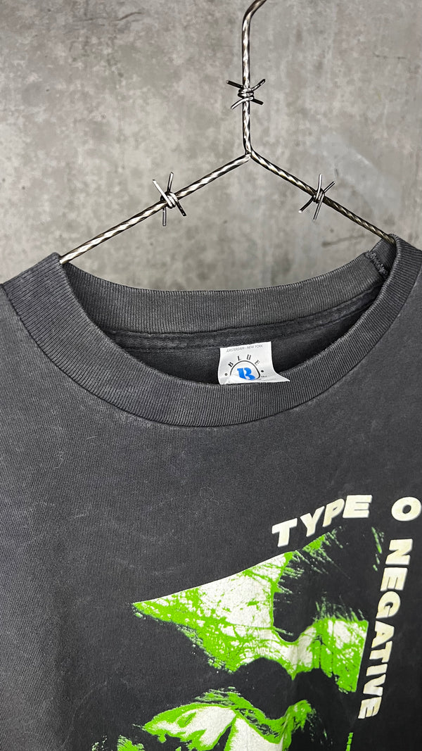 TYPE O NEGATIVE CHRISTIAN WOMAN TEE | RARE ORANGE & YELLOW LOVE YOU TO DEATH BACK HIT VARIANT