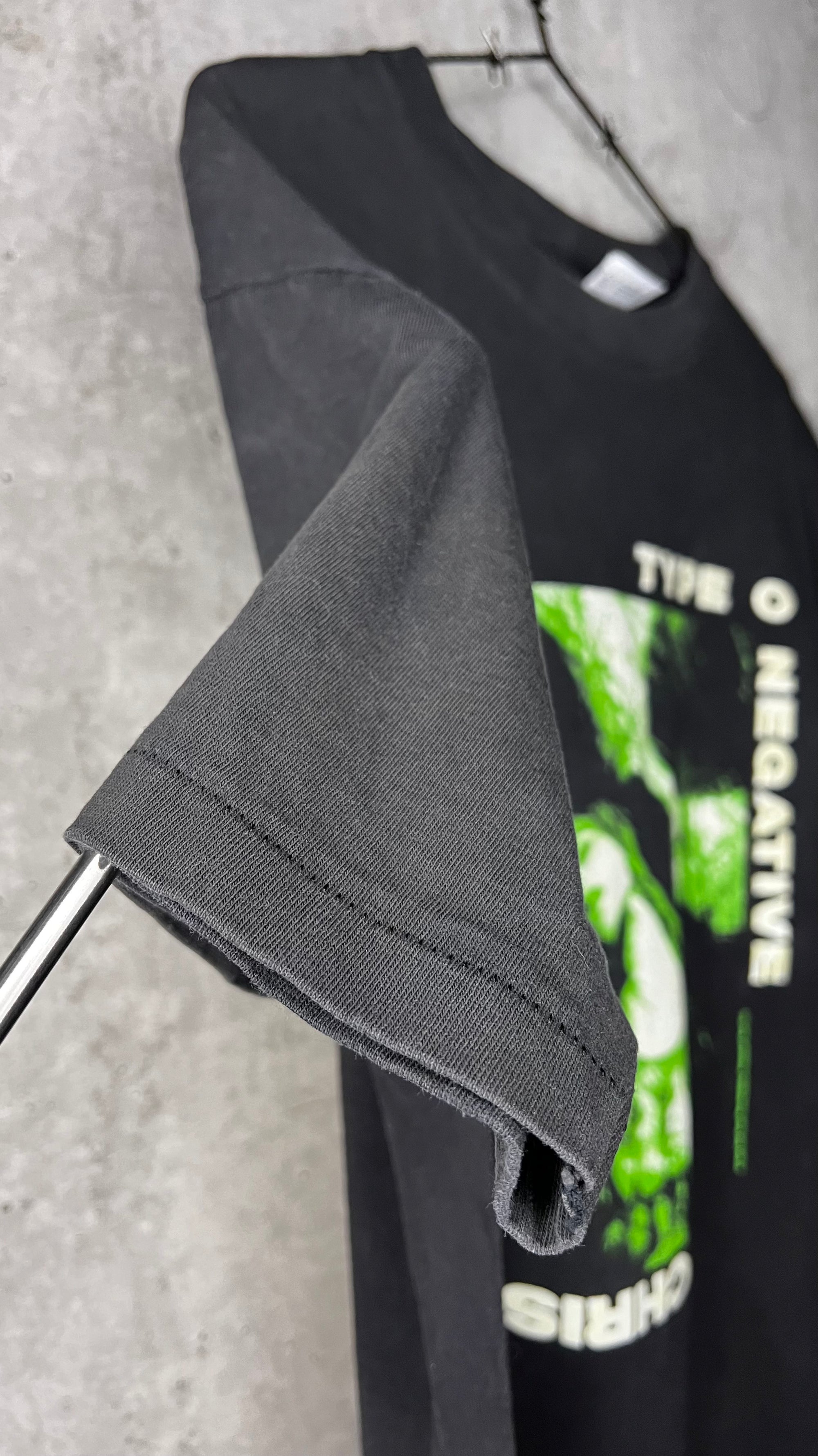 TYPE O NEGATIVE CHRISTIAN WOMAN TEE | RARE ORANGE & YELLOW LOVE YOU TO DEATH BACK HIT VARIANT