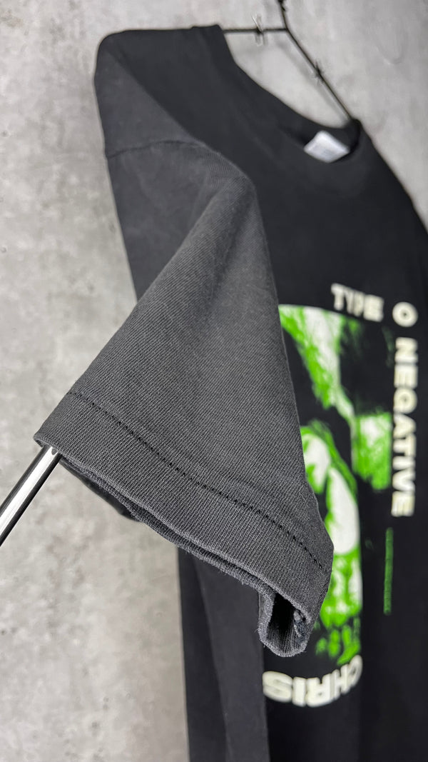 TYPE O NEGATIVE CHRISTIAN WOMAN TEE | RARE ORANGE & YELLOW LOVE YOU TO DEATH BACK HIT VARIANT