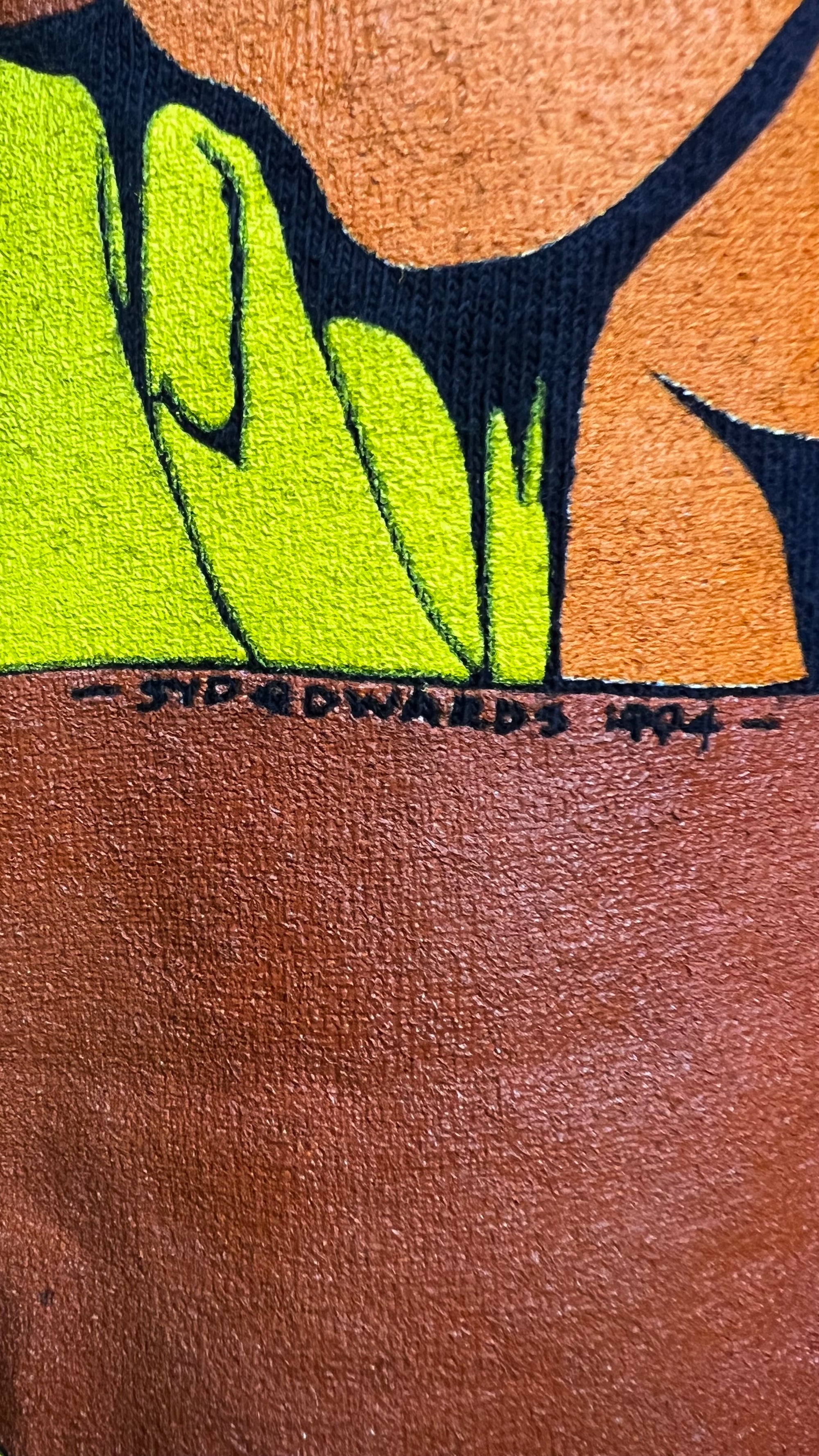 TYPE O NEGATIVE CHRISTIAN WOMAN TEE | RARE ORANGE & YELLOW LOVE YOU TO DEATH BACK HIT VARIANT