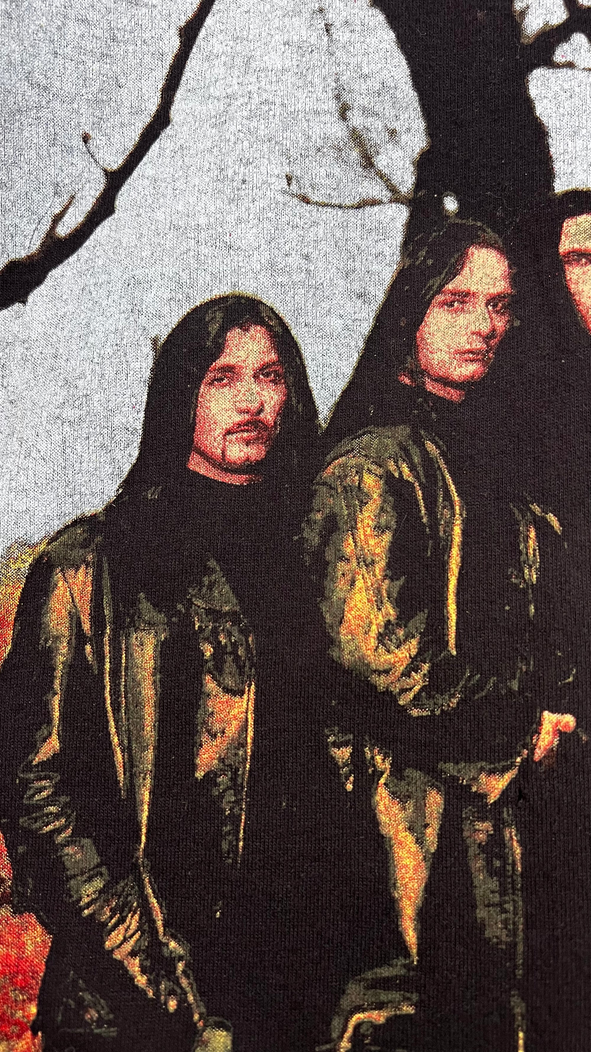 TYPE O NEGATIVE ALL YOU NEED IS BLOOD LONG SLEEVE TEE | VINNLAND FLAG BACK HIT