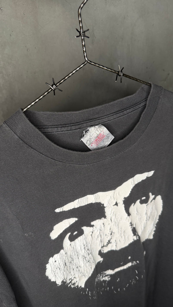 CHARLES MANSON BIG FACE SERIAL KILLER TEE | GLOW IN THE DARK