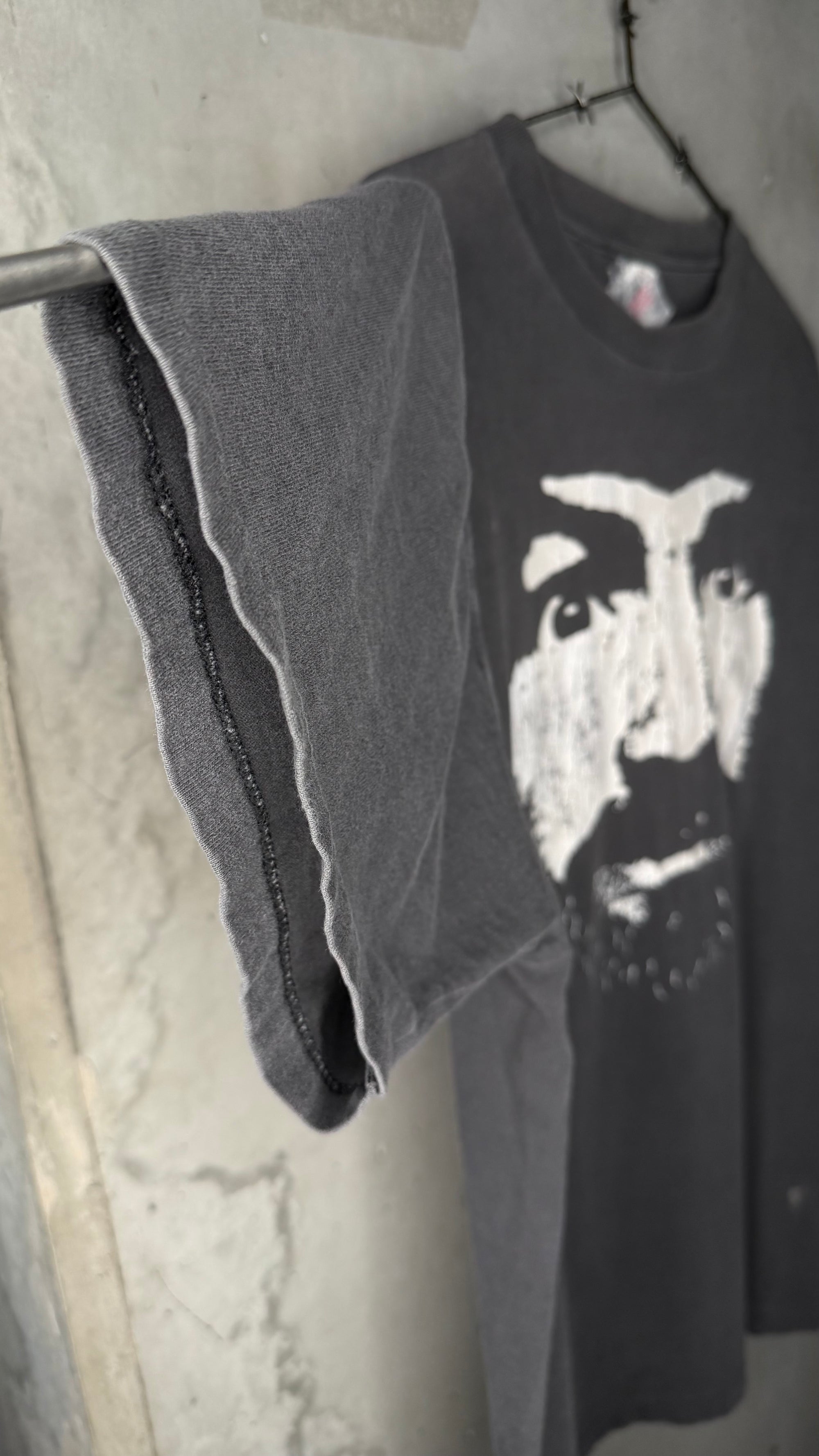 CHARLES MANSON BIG FACE SERIAL KILLER TEE | GLOW IN THE DARK