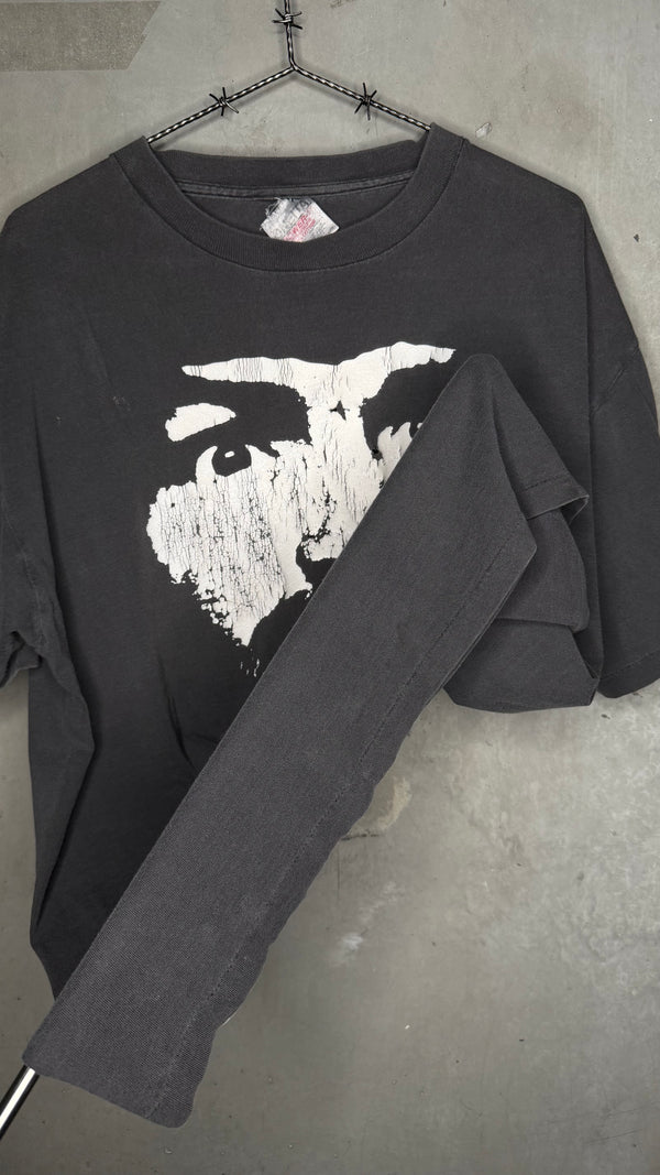 CHARLES MANSON BIG FACE SERIAL KILLER TEE | GLOW IN THE DARK
