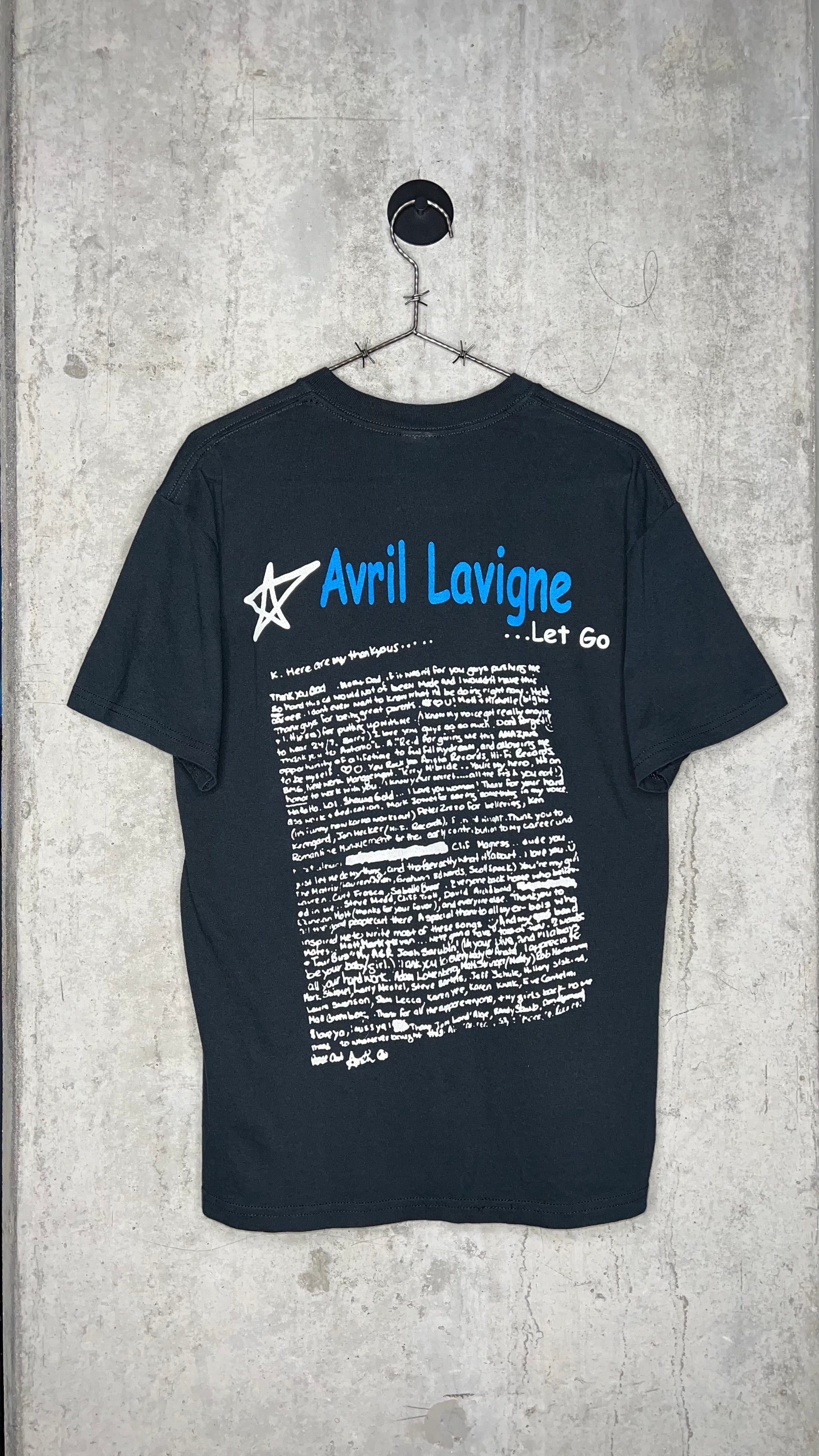 AVRIL LAVIGNE BIG FACE LET’S GO TOUR TEE