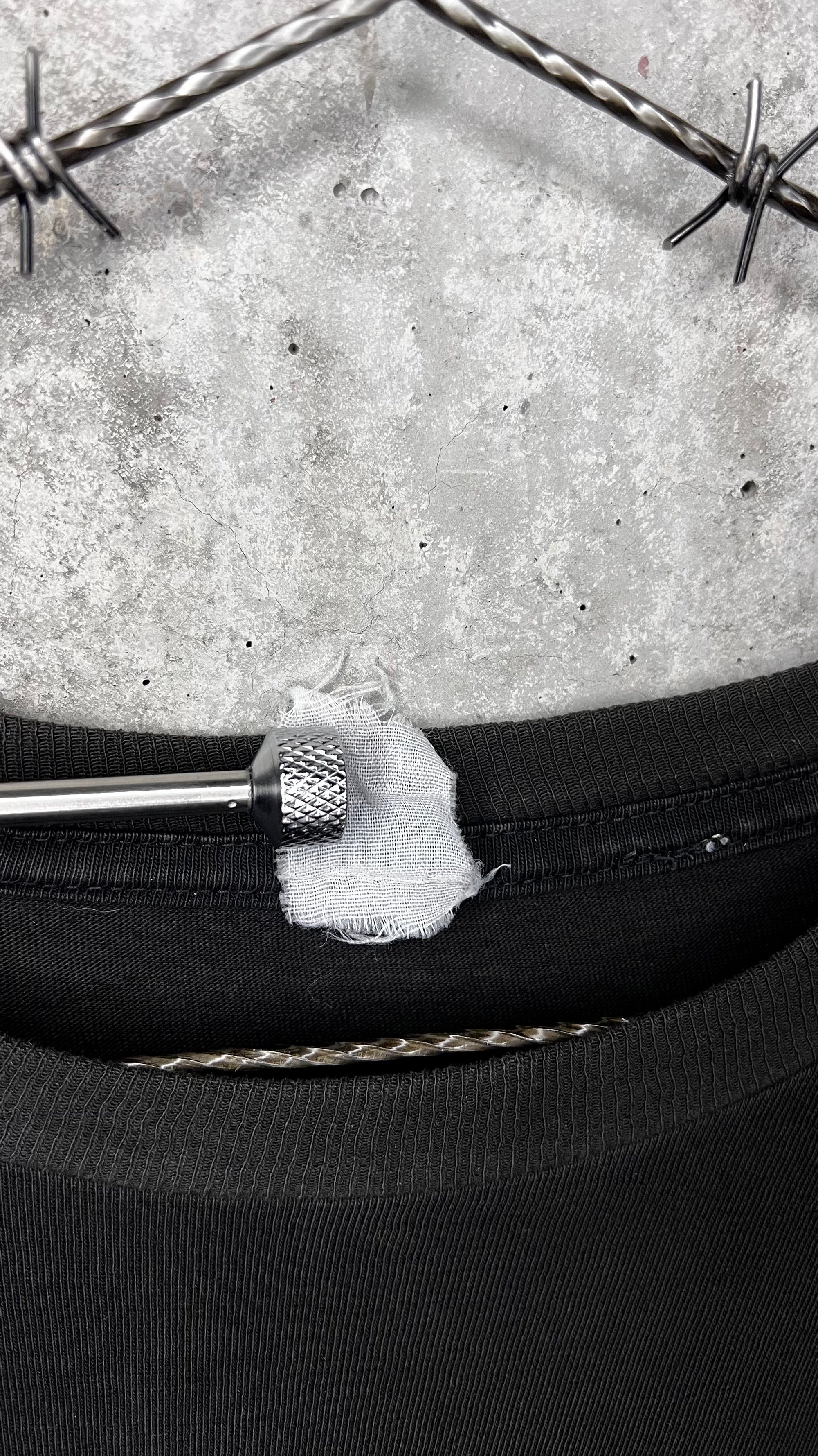 NINE INCH NAILS THE DOWNWARD SPIRAL WORLD TOUR 94’-95’ PARKING LOT TEE BOOTLEG