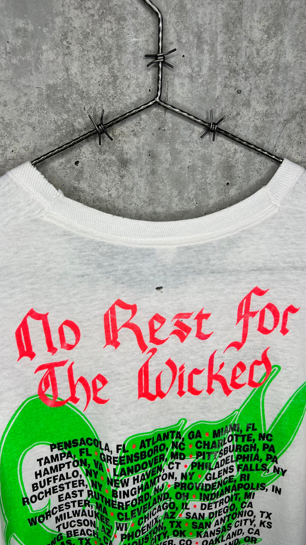 OZZY OSBORNE NO REST FOR THE WICKED TOUR TEE