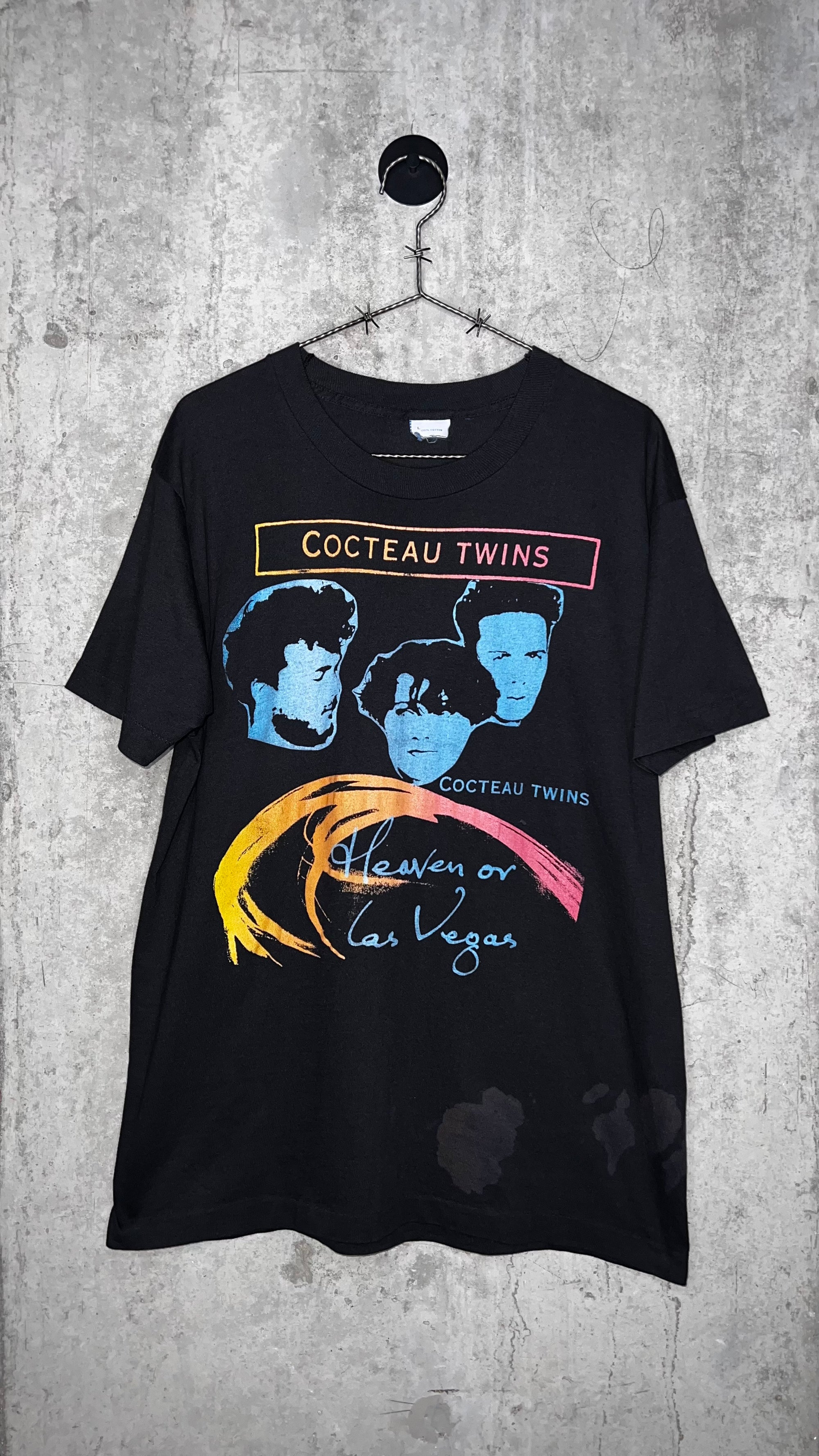 COCTEAU TWINS | HEAVEN OR LAS VEGAS RARE BOOTLEG TEE