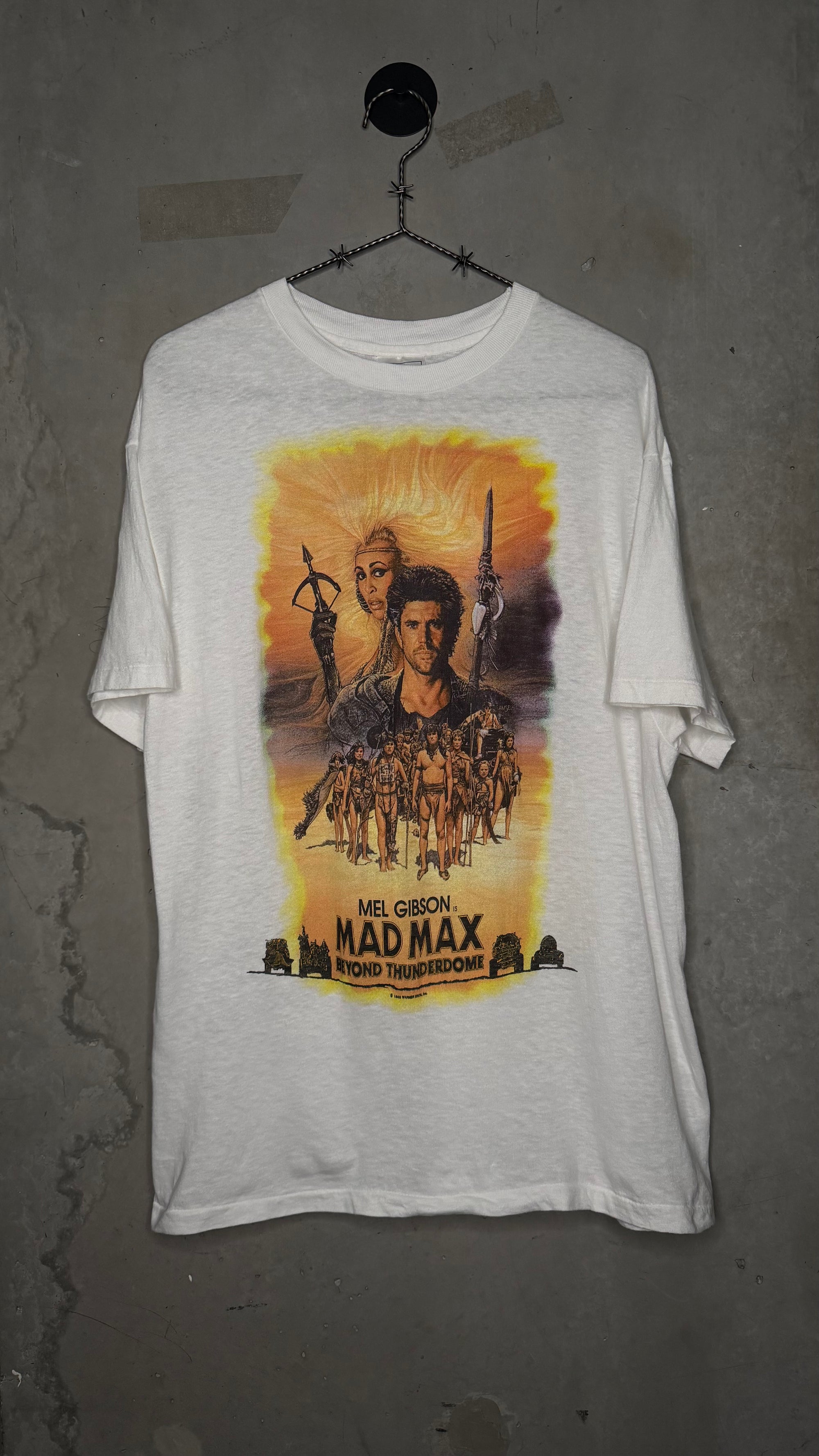 MADMAX BEYOND THUNDERDOME 85’ MOVIE TEE | MEL GIBSON & TINA TURNER