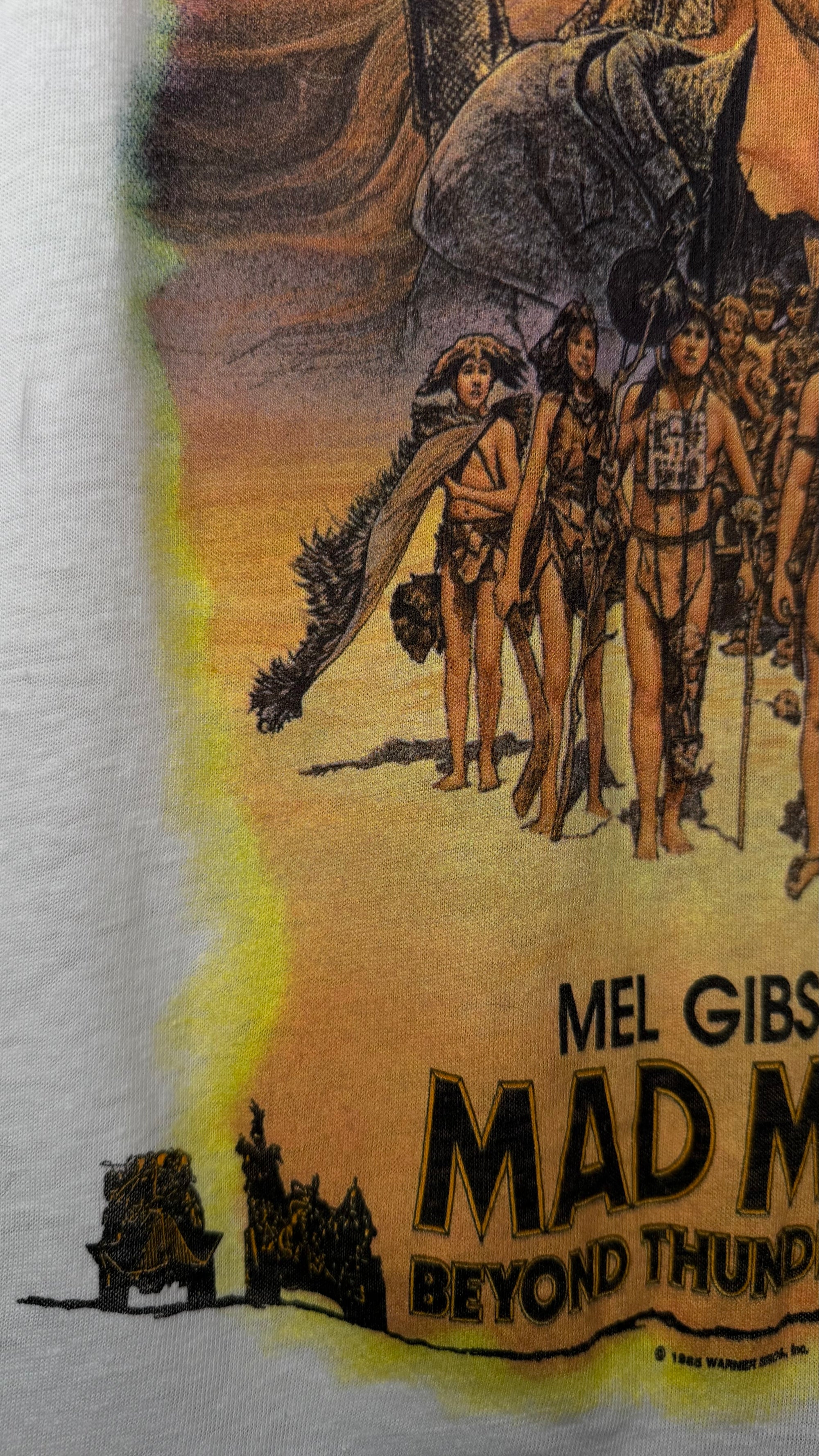 MADMAX BEYOND THUNDERDOME 85’ MOVIE TEE | MEL GIBSON & TINA TURNER