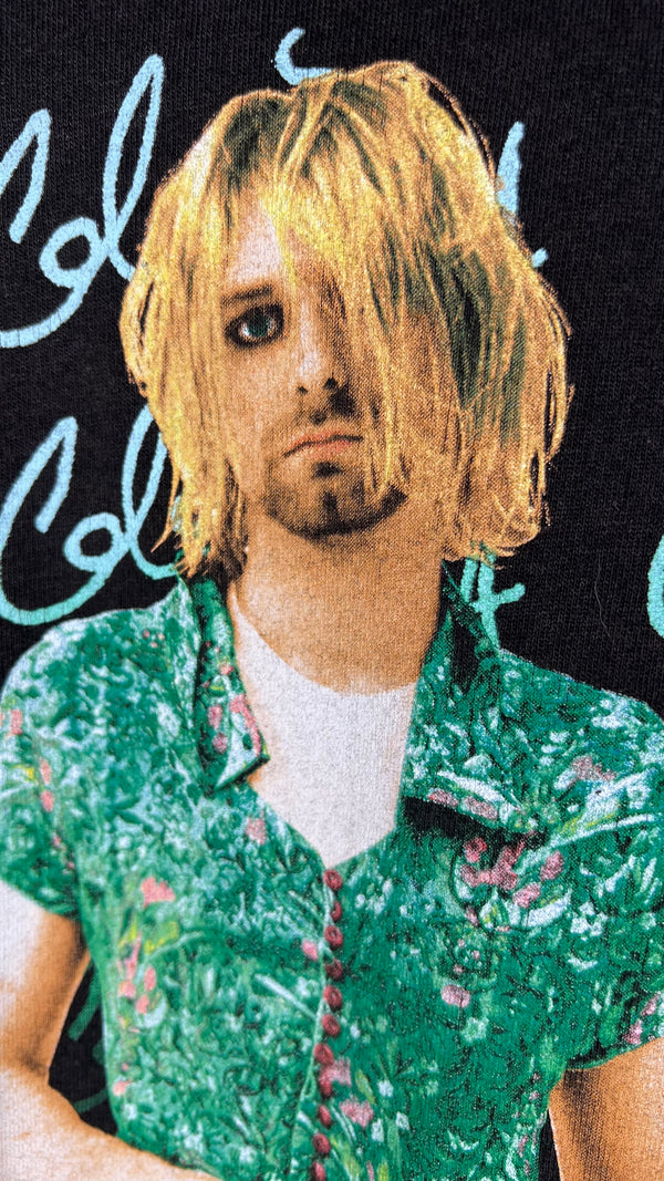 KURT COBAIN IN A DRESS TEE