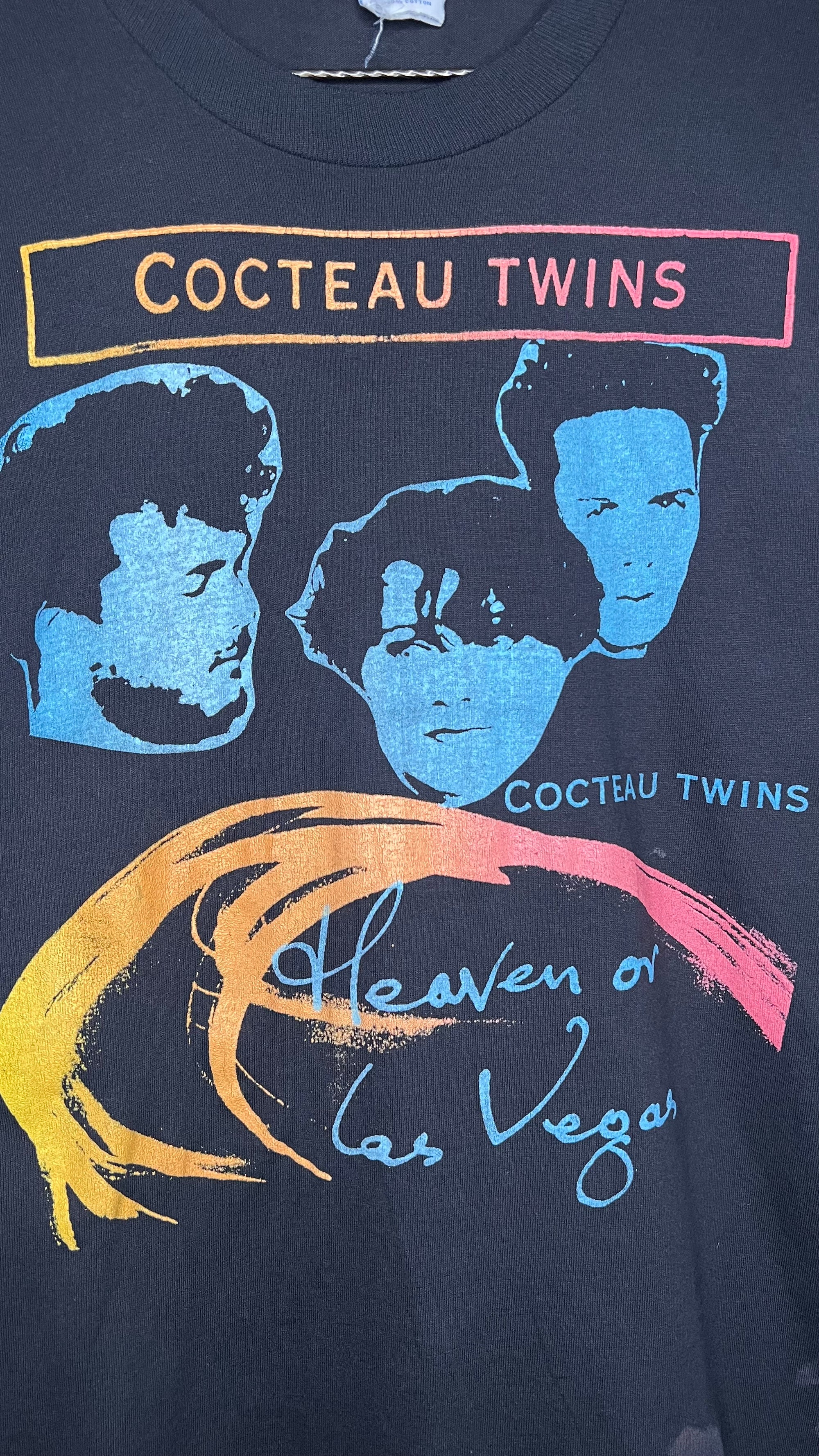 COCTEAU TWINS | HEAVEN OR LAS VEGAS RARE BOOTLEG TEE
