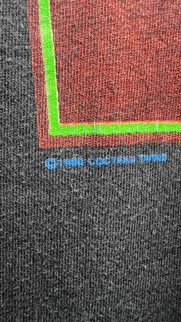 COCTEAU TWINS HEAVEN OR LAS VEGAS ALBUM ART TEE | BLACK VARIANT