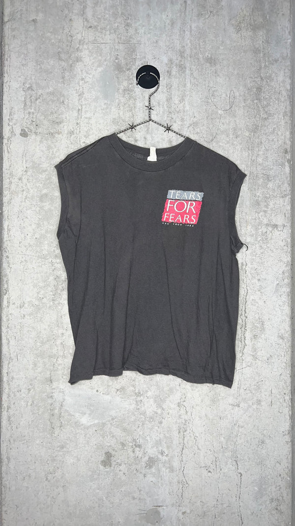 TEARS FOR FEARS USA TOUR CONCERT SLEEVELESS BOXYY TEE