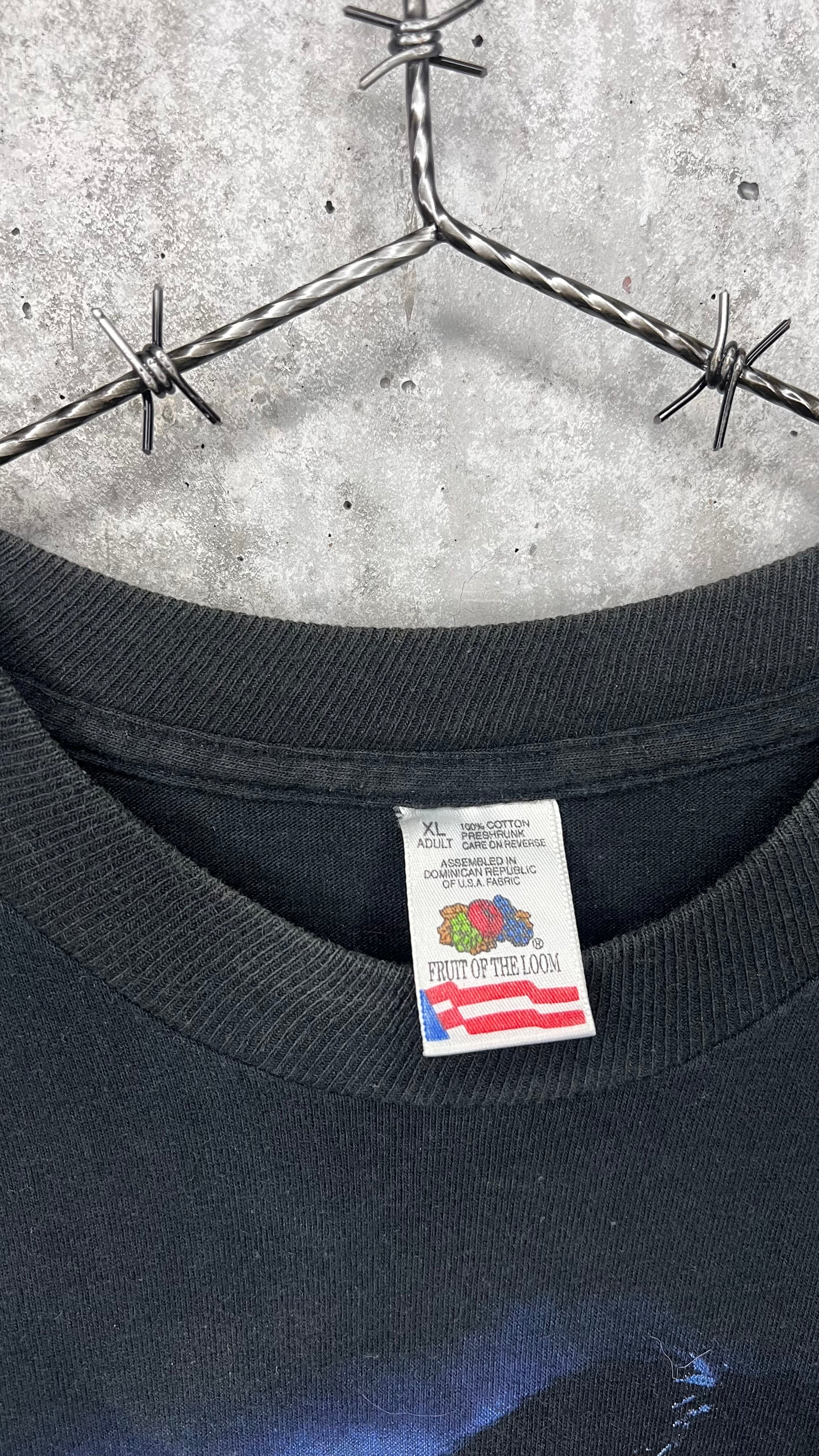 CABLE GUY TEE | THERE’S NO SUCH THING AS FREE CABLE | RARE SS FRONT HIT VARIANT | JIM CARREY