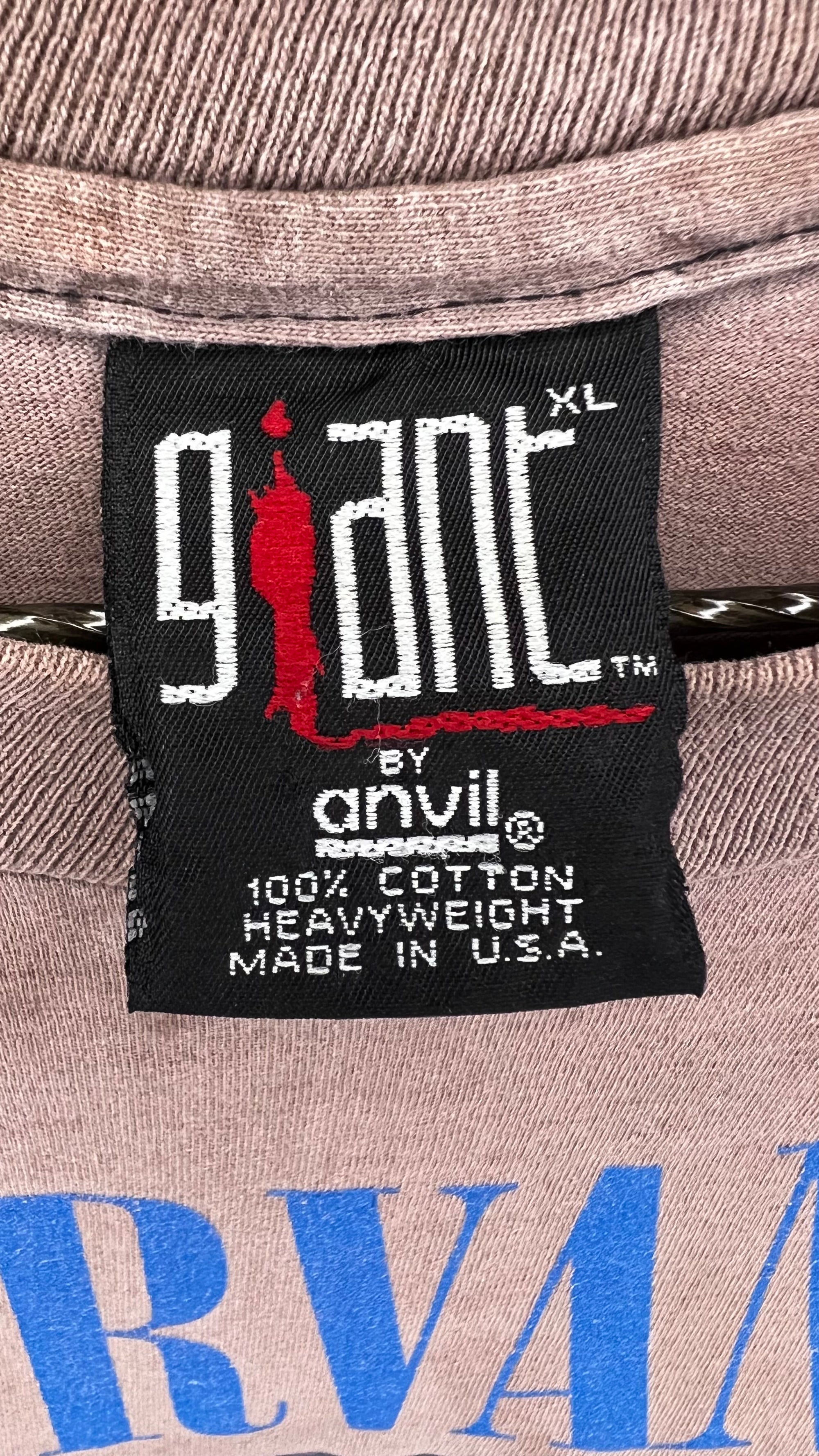 NIRVANA SLIVER TEE | BLEACHED FADER