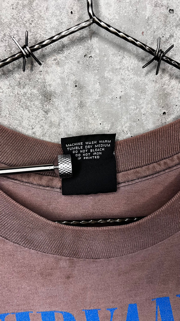 NIRVANA SLIVER TEE | BLEACHED FADER