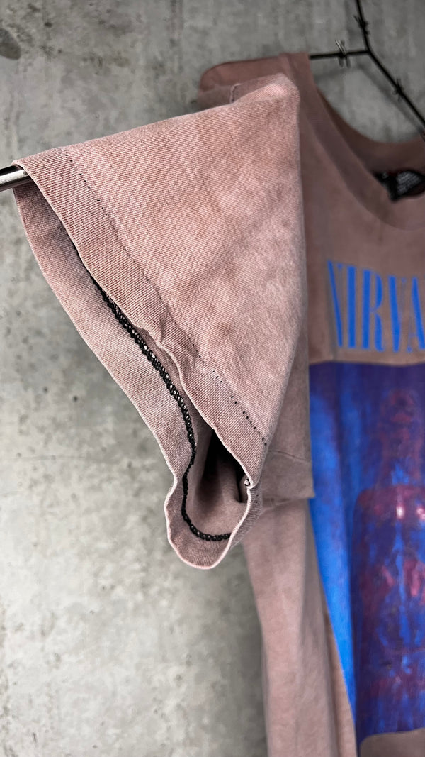 NIRVANA SLIVER TEE | BLEACHED FADER