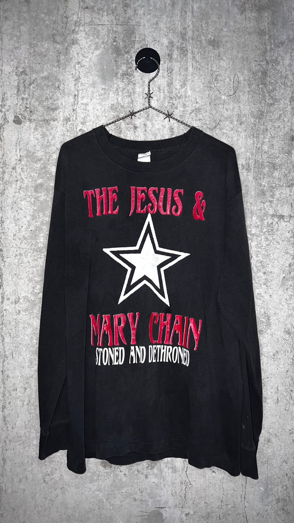 JESUS AND MARY CHAIN & MAZZY STAR 94’ TOUR LOT TEE | ULTRA RARE LONG SLEEVE